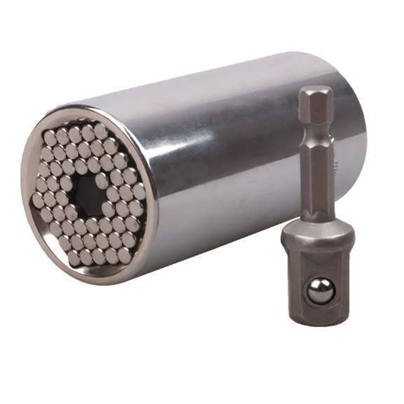 Universelles Steckschlüssel-set, Multifunktionaler Steckschlüssel-ratschenschlüssel-bithalter, 7–19 Mm, 3-teilig