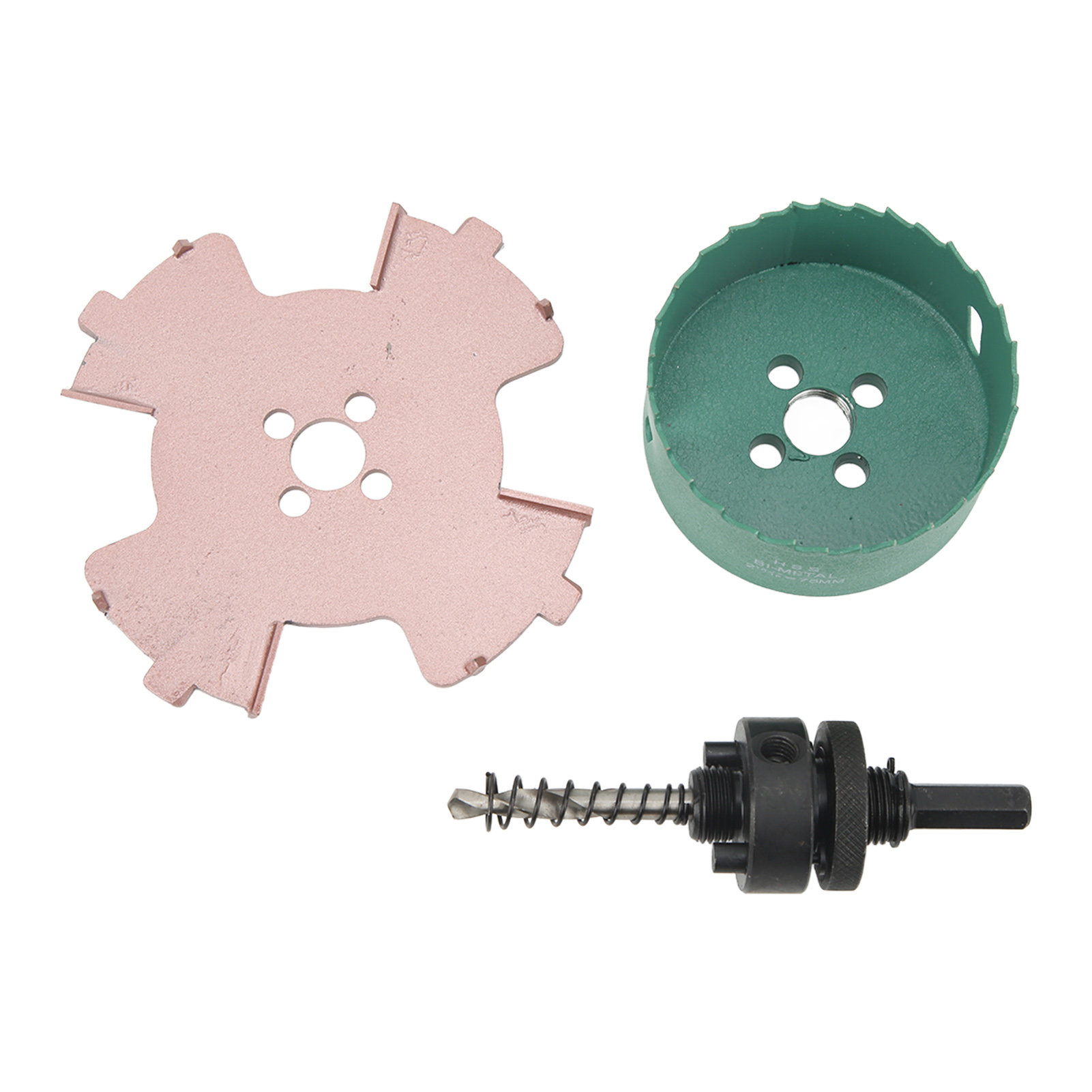 Randloser Spot-lochöffner Mit Sechskantschaft, Zentrierbohrer, Senklochbohrer-set, 75 Mm / 3 Zoll