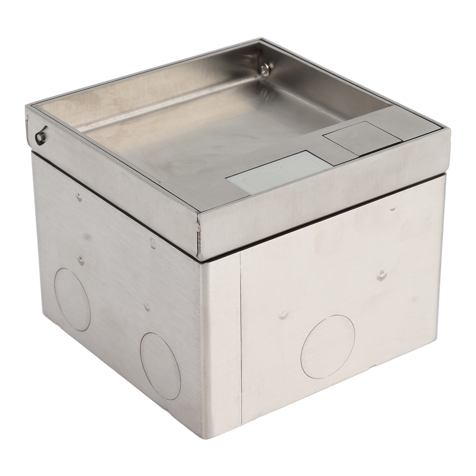 Eu-bodensteckdose, Edelstahl, Pc, Stilvoll, Wasserdicht, Einbausteckdose, Ac 250 V