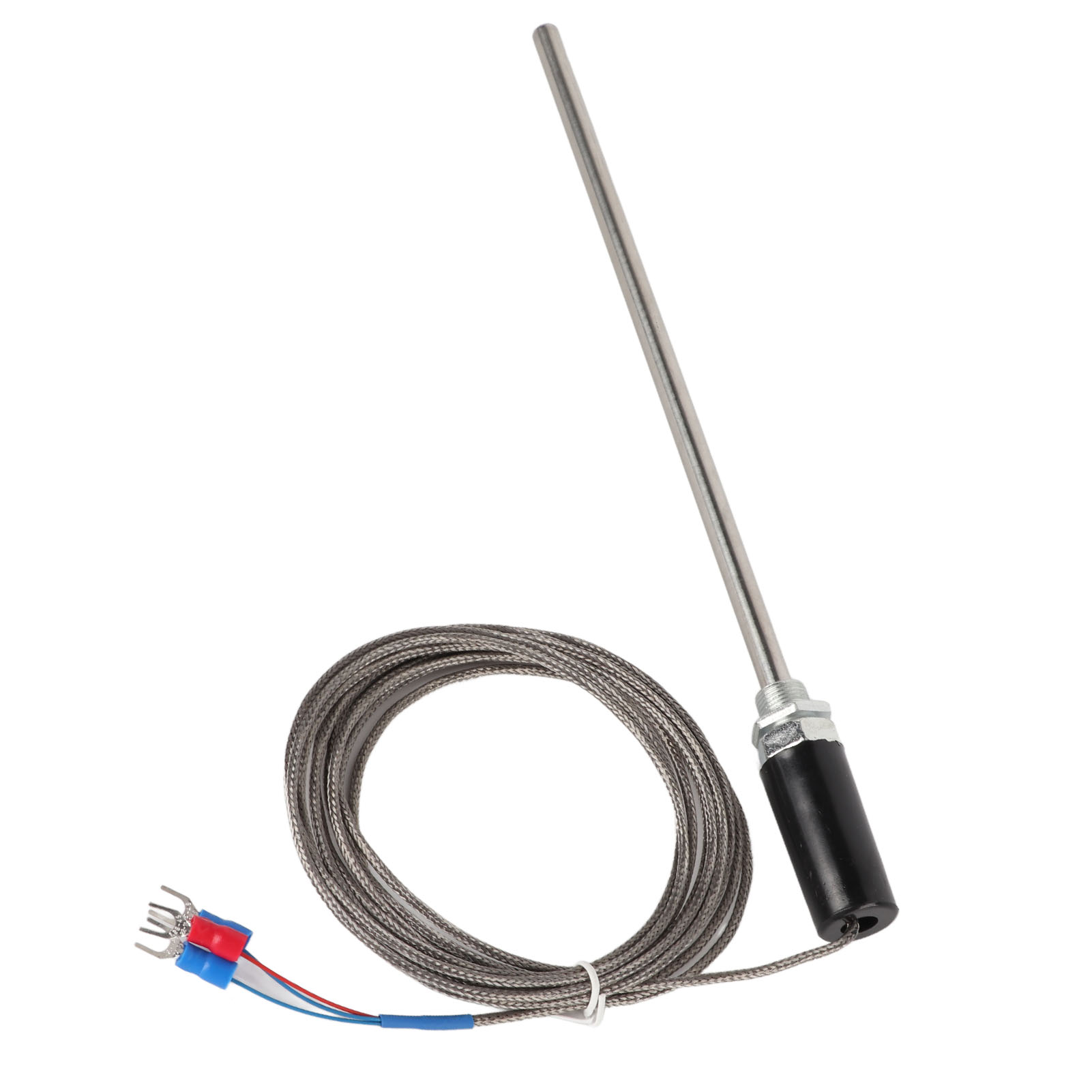M12-thermoelement-sonde Pt100 Edelstahl-temperatursensor 200 Mm 0–400 °c 3 M