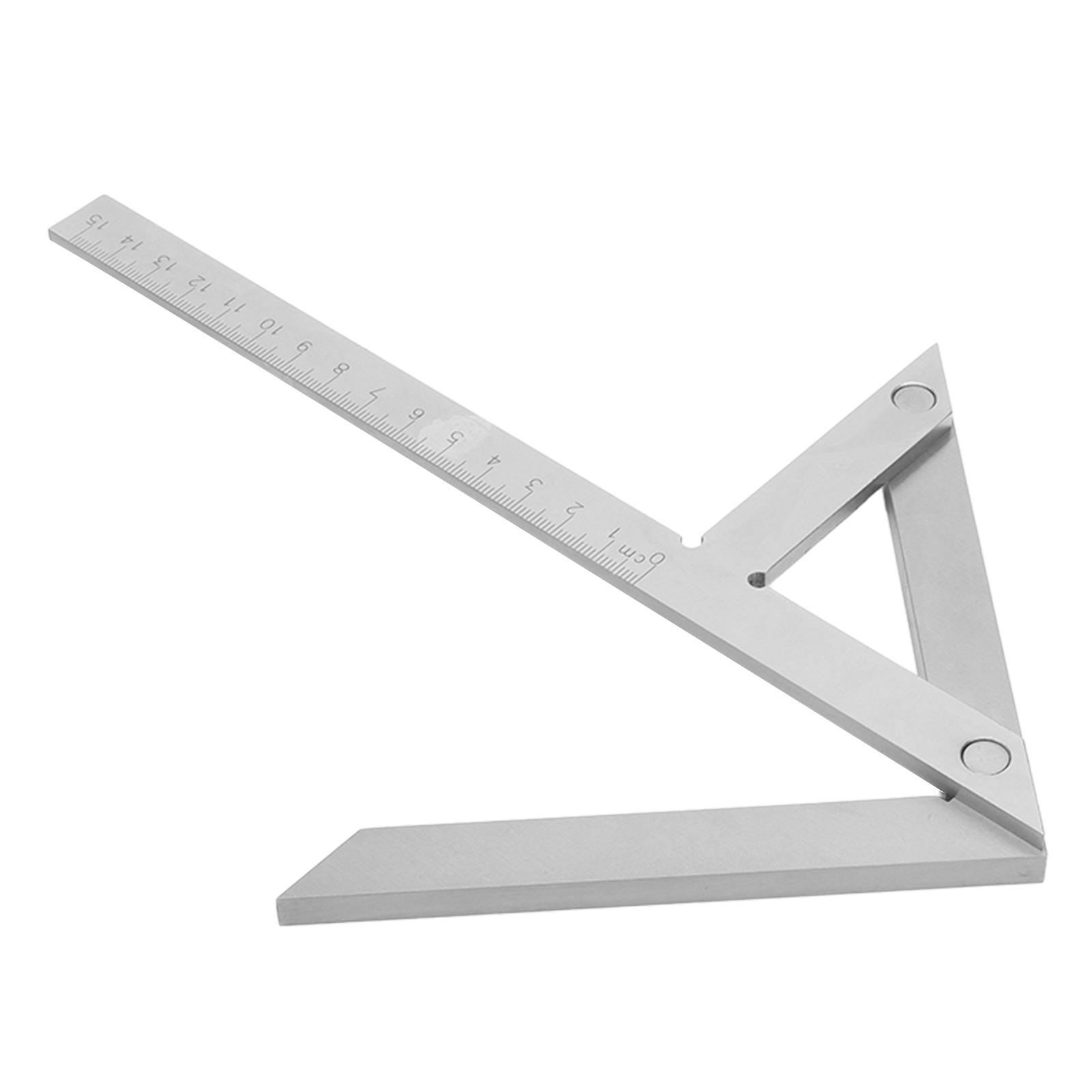 Zentrierwinkellehre Aus Edelstahl Für Runde Platten 150x130mm