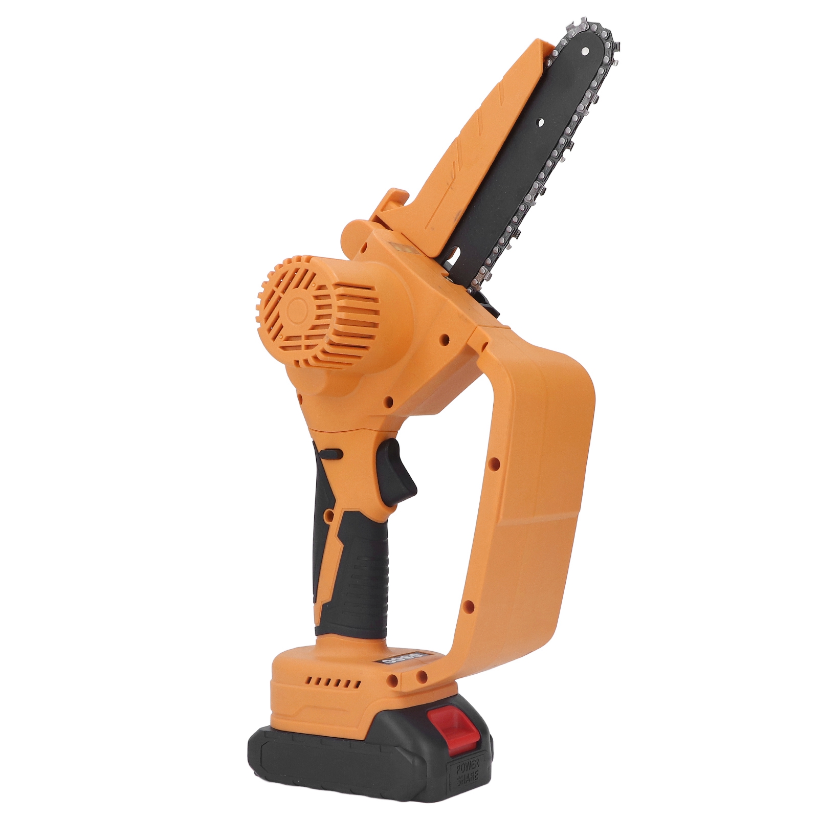 Mini-kettensäge, Kabellos, Wiederaufladbar, Tragbar, Mit Akku Für Garten Und Obstplantage, Eu-stecker 100–240 V
