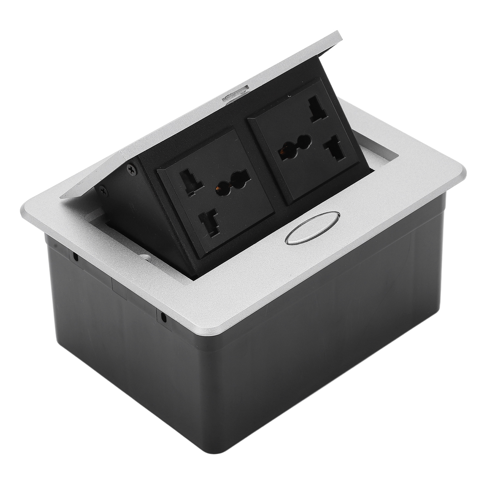 Einbau-tischsteckdose, 2-polig, 3-polig, 250 V