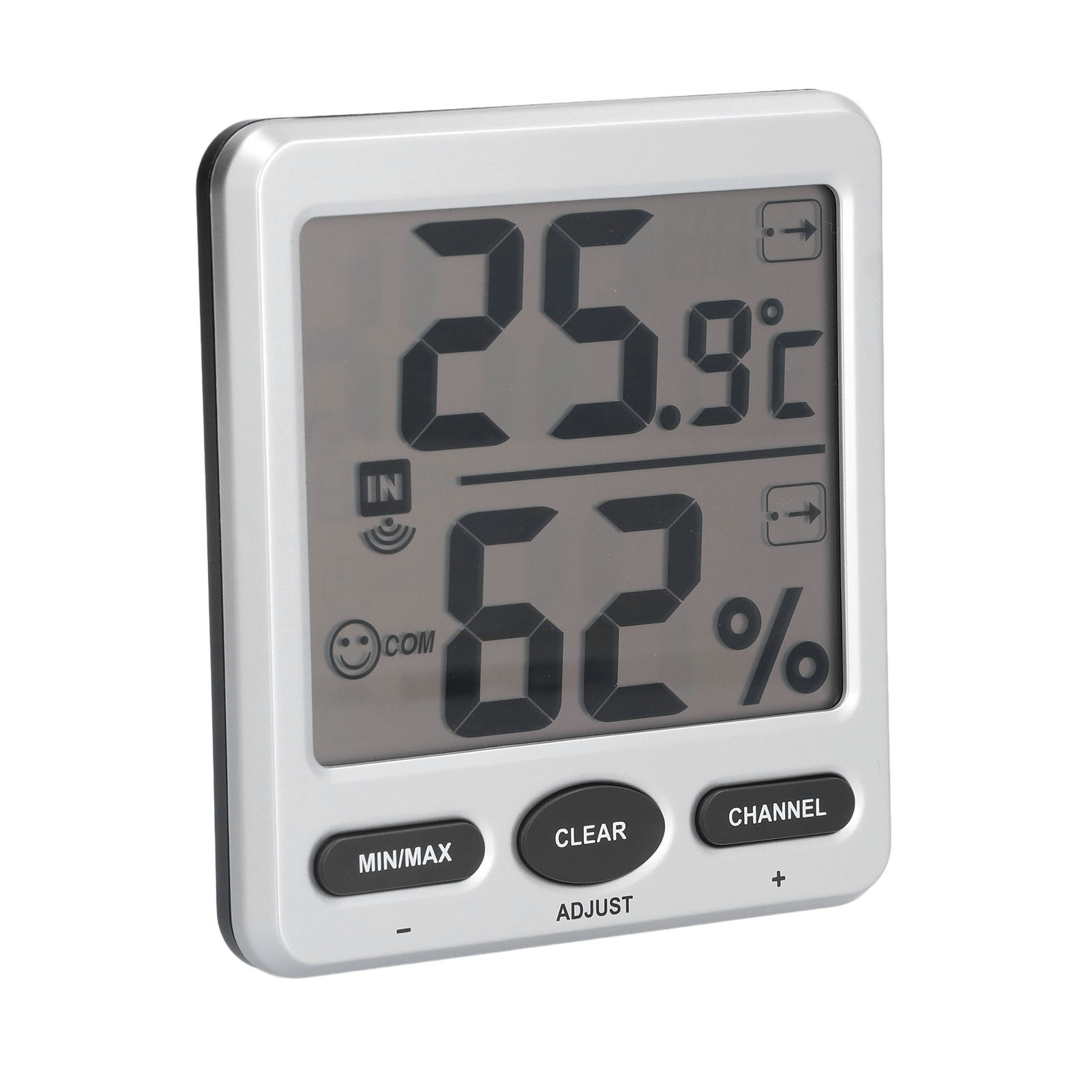 Kabelloses Thermometer-hygrometer, Digitaler Temperatur- Und Feuchtigkeitsmonitor Für Innen- Und Außenbereiche, Babyzimmer (tsws07c1)