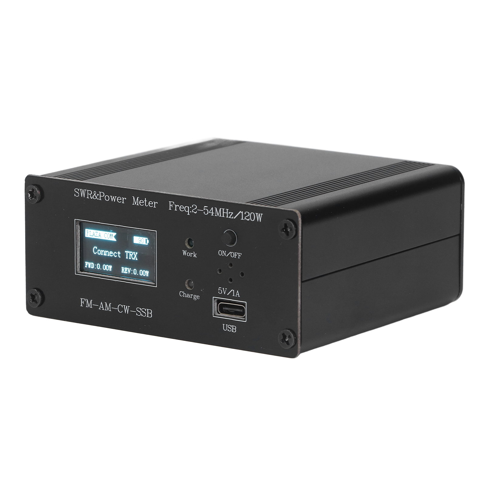 Stehwellenmesser Mit Digitalanzeige, Usb-ladeanschluss, 50 Ω Hf-kurzwellen-leistungsmesser, 120 W