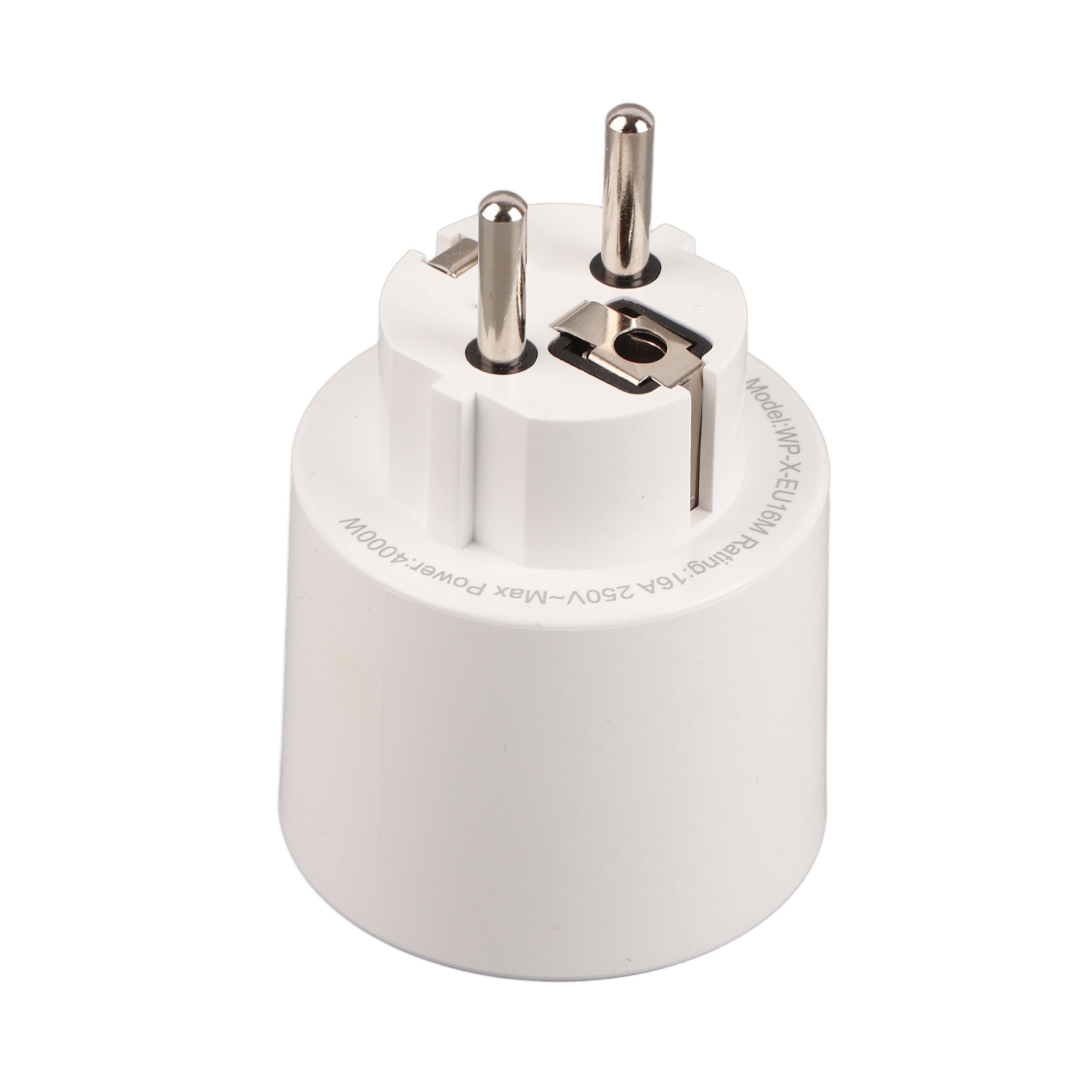 Moes Smart Wlan-steckdose, Rund, Modisches Abs-gehäuse, App-fernbedienung, Kabellose Steckdose, 4000 W, Eu-stecker, 250 V