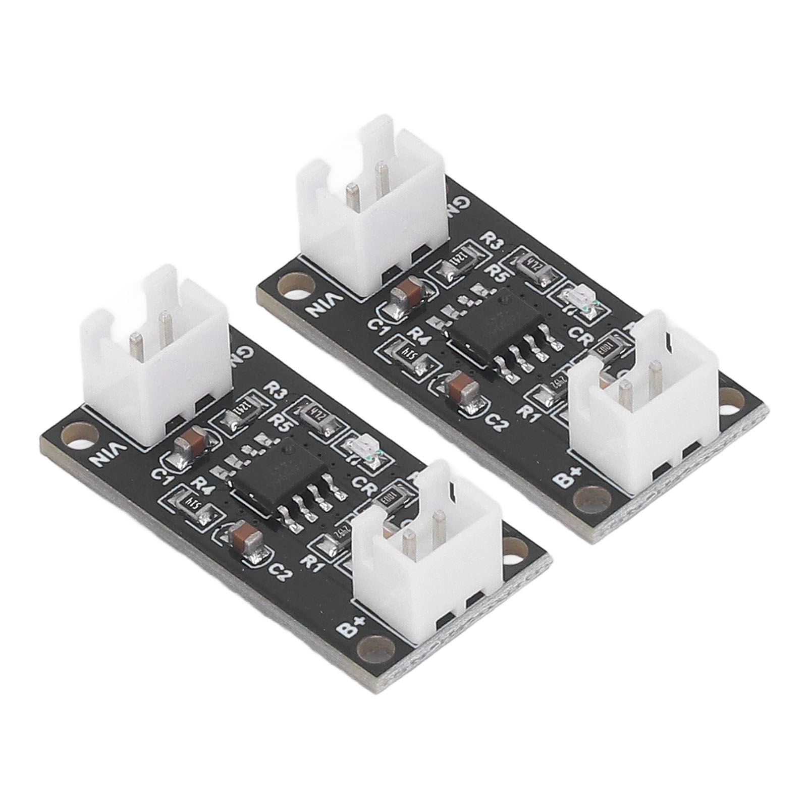 2 Stück Nimh-akku-ladeplatinen 1s Cc Cv Kurzschlussschutz Nimh-akku-lademodul 1,5 V Mrb048b