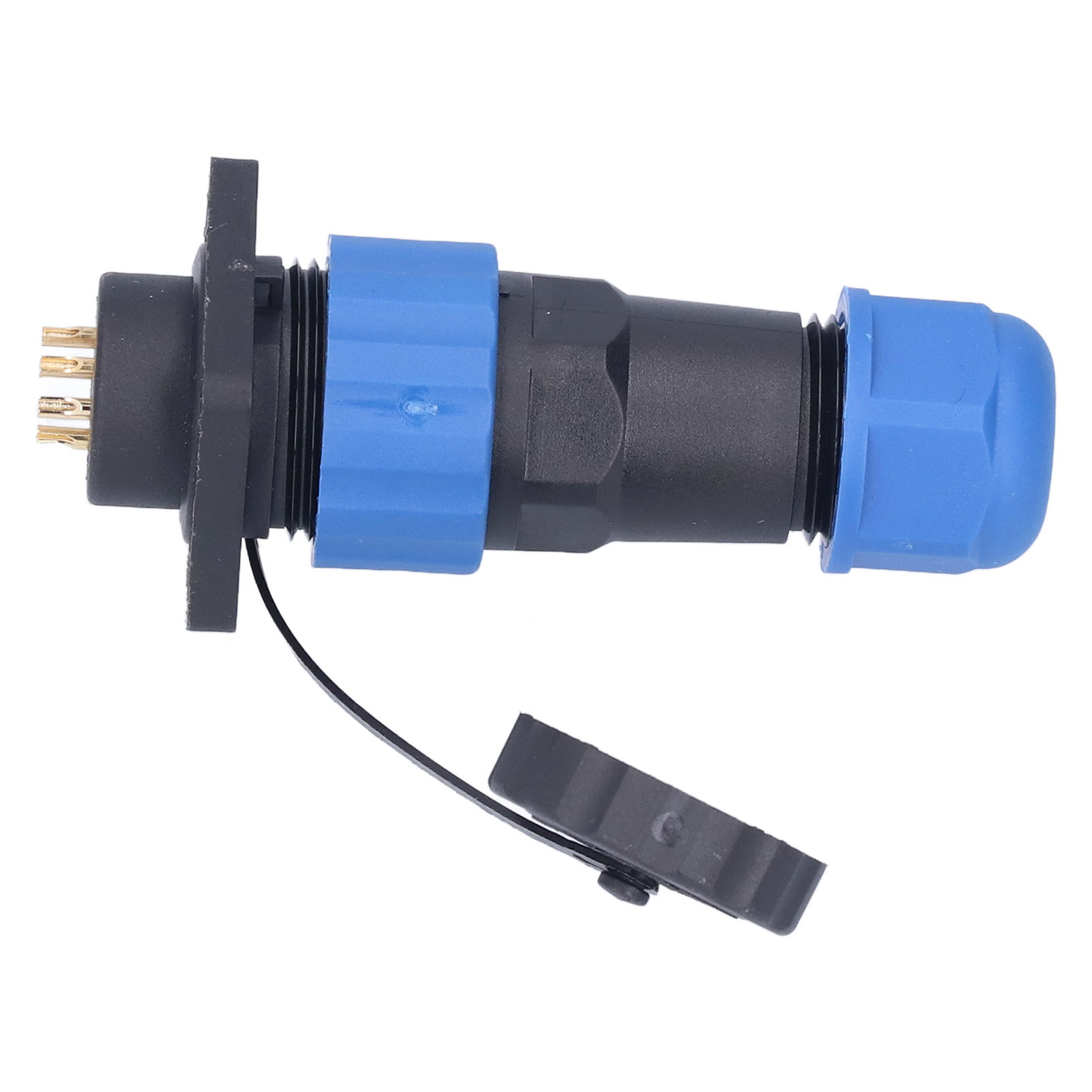 Wasserdichter Quadratischer Stromanschluss Für Luftfahrtanwendungen, Schweiß- Und Industrieadapter, 250 V, 5 A, Sp208-polig