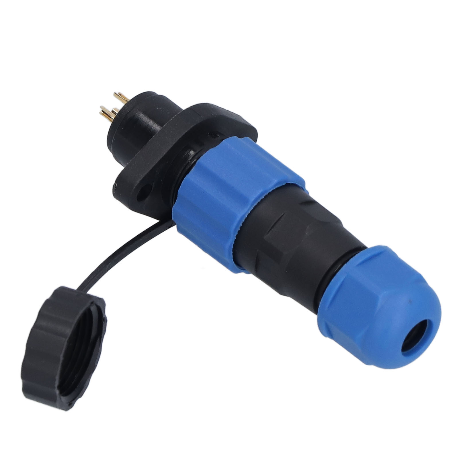 Ip68 Wasserdichter Stecker/buchse, Flanschmontage, Industrie- Und Luftfahrt-stromanschluss, Sp133-pin (250 V, 5 A)