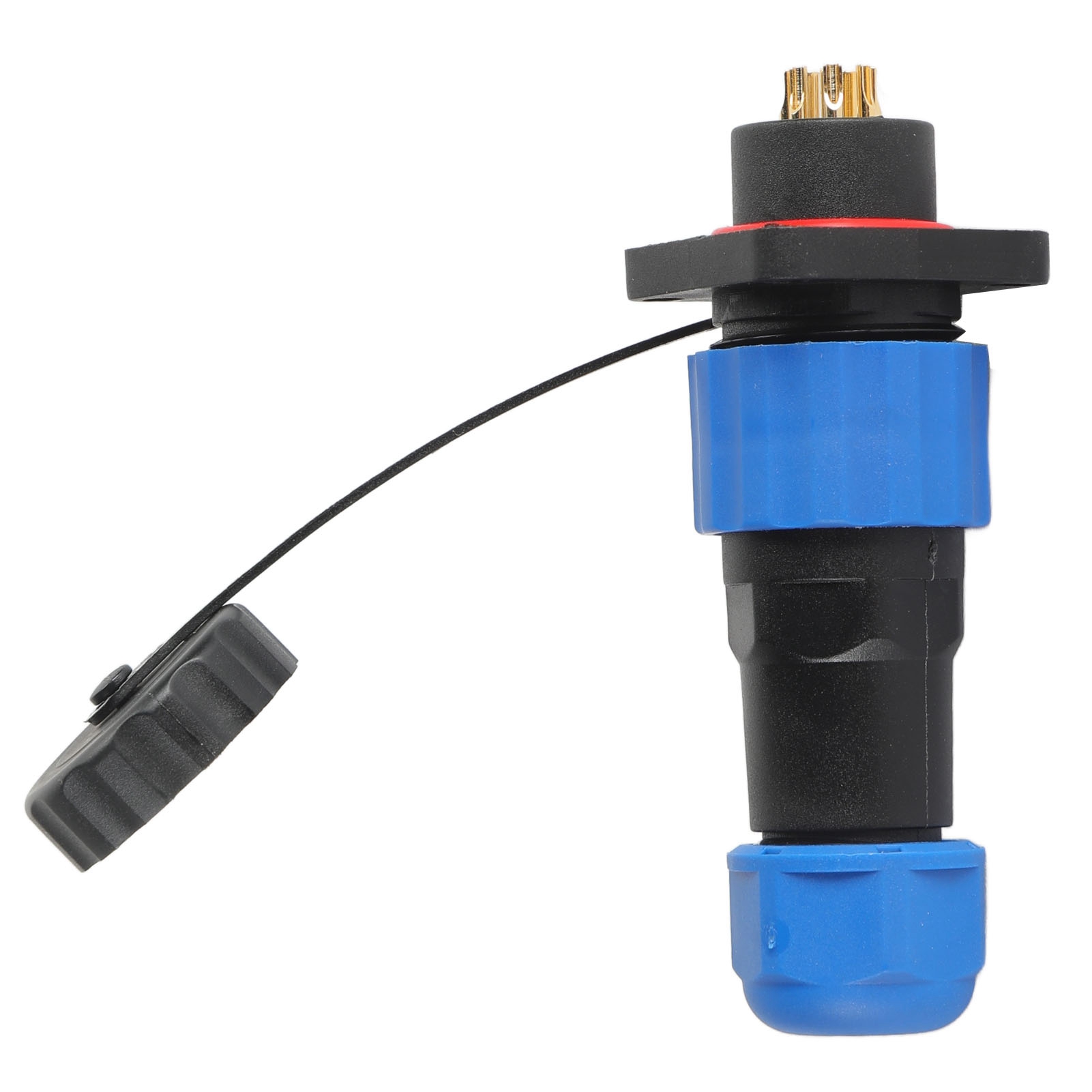 Ip68 Wasserdichter Stecker, Quadratischer Luftfahrt-stromanschluss, Industrie-terminaladapter Sp168 Pin (250v 5a)