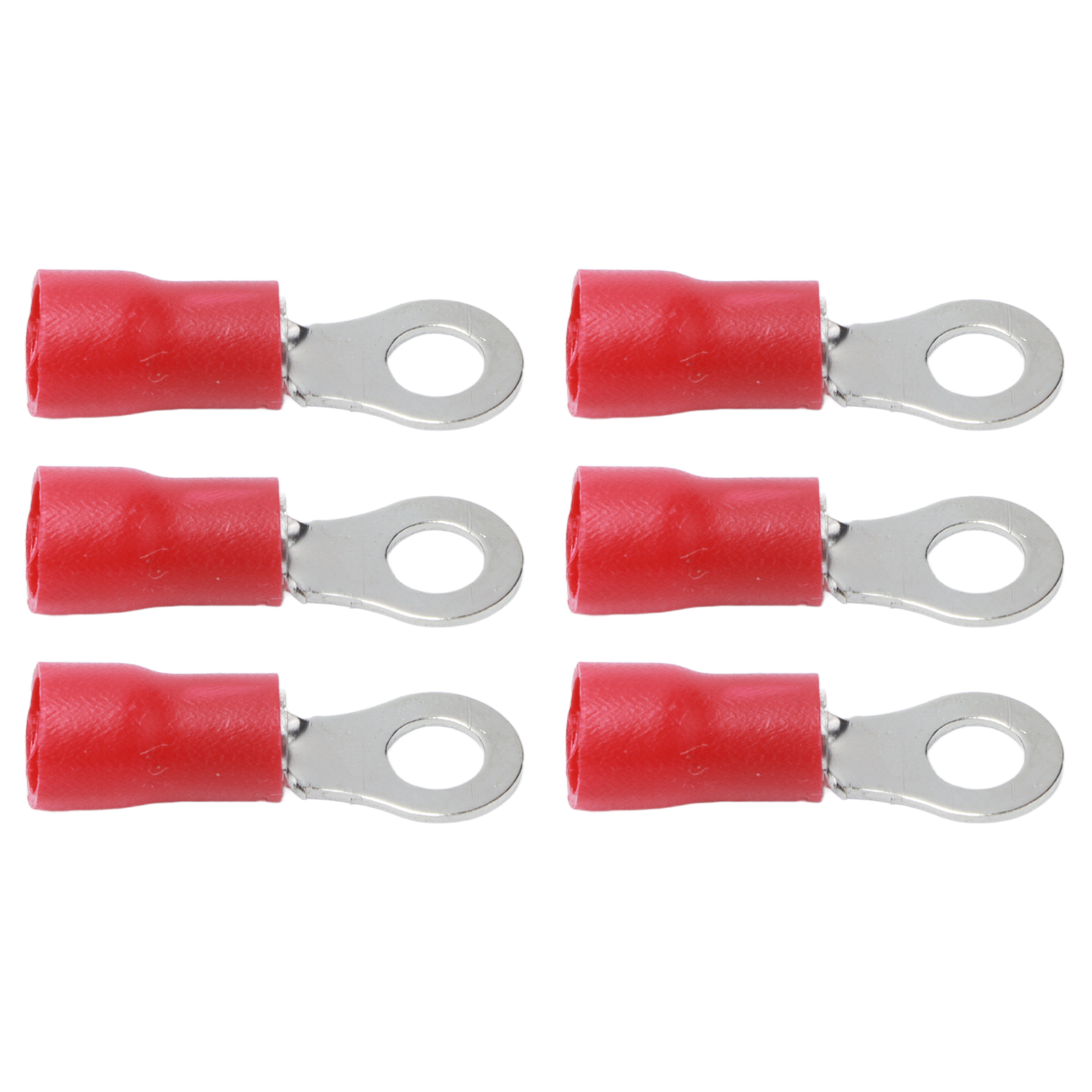 50 Stück Ring-crimpklemmen Aus Kupfer, Pvc-vorisoliert, Für Haushaltsgeräte Awg12-10