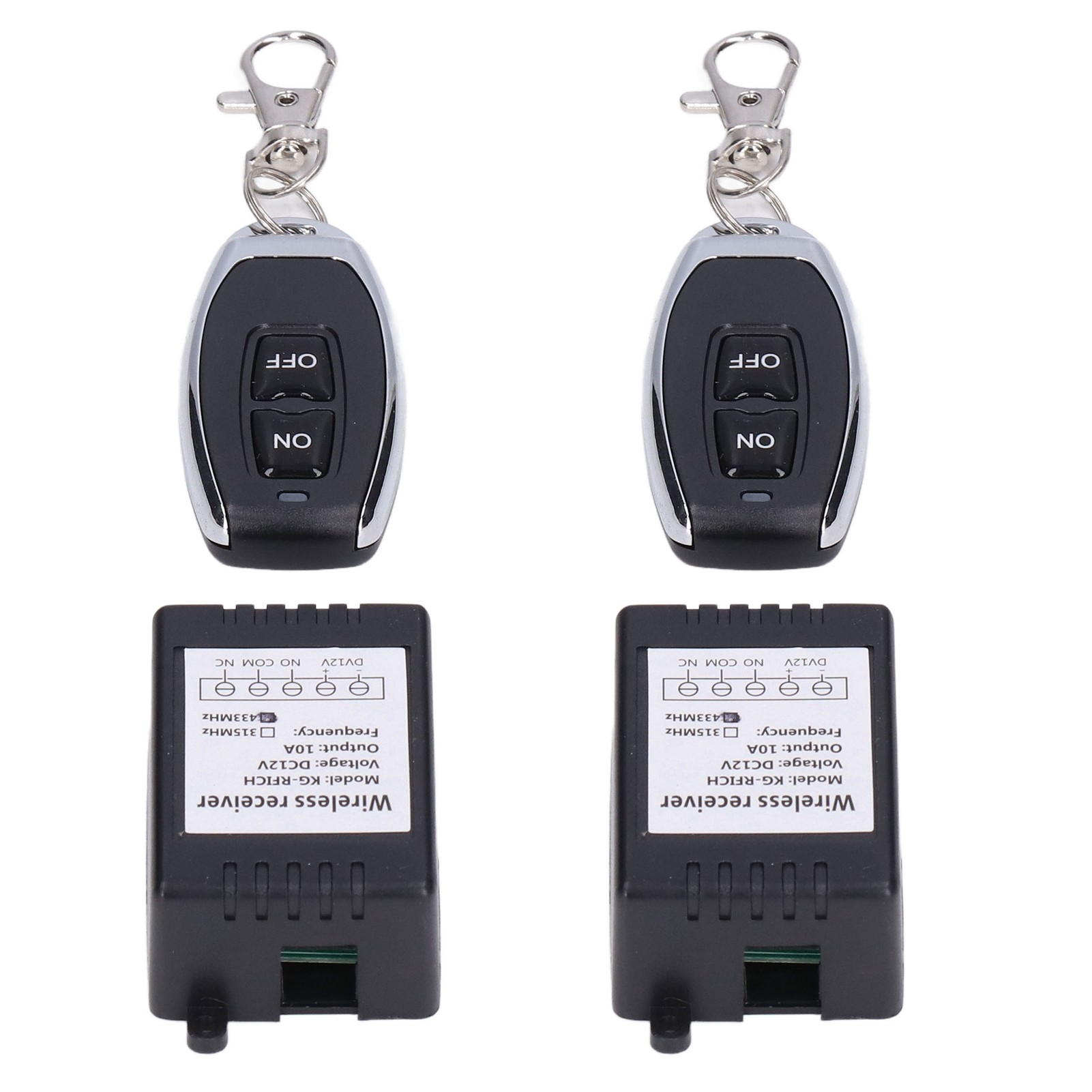 Fernbedienungsmodul Mit Relaissteuerung, Lernfunktion, 1 Kanal, 100 Meter Reichweite, 12 V Dc