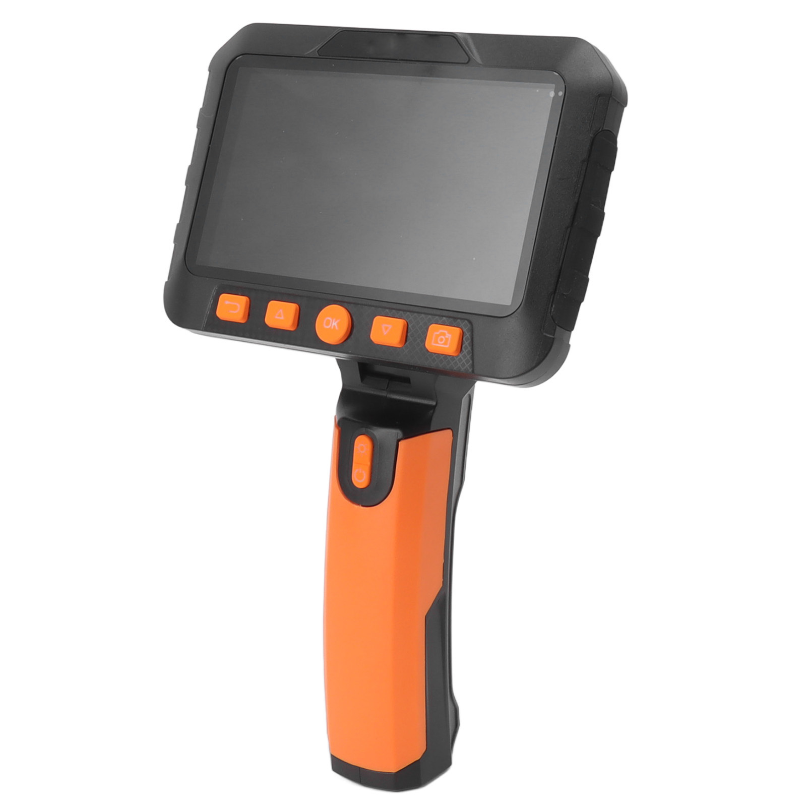 Endoskopkamera Mit Doppellinse, 5-zoll-ips-lcd-display (1080p), Handliches, Biegsames Endoskop Für Wartungsarbeiten, 2 M / 6,6 Fuß
