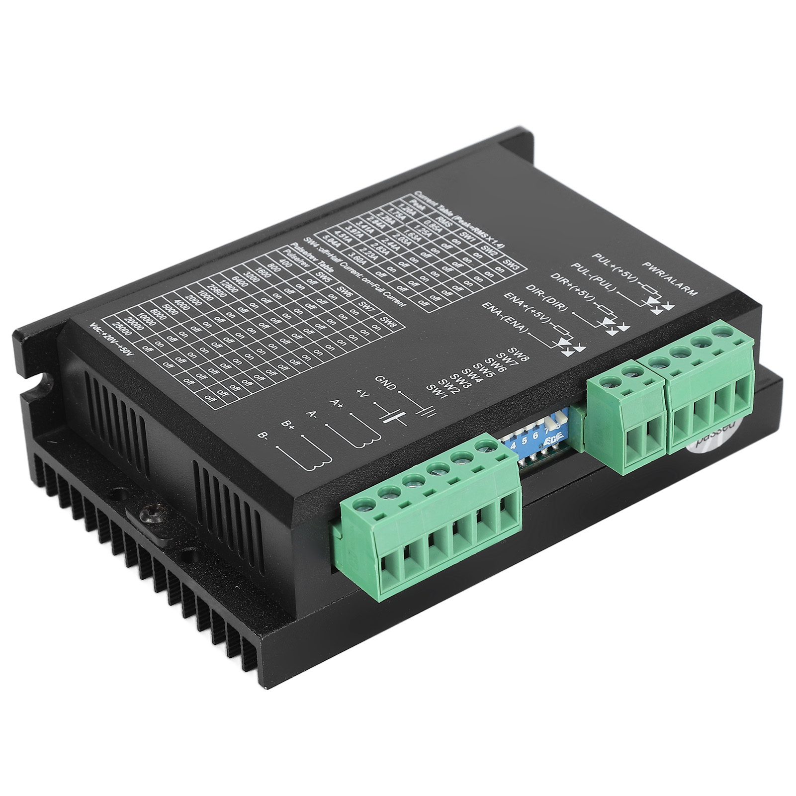 Schrittmotortreiber-steuerplatine Dc 20–50 V Für Serie 57, 2-phasig