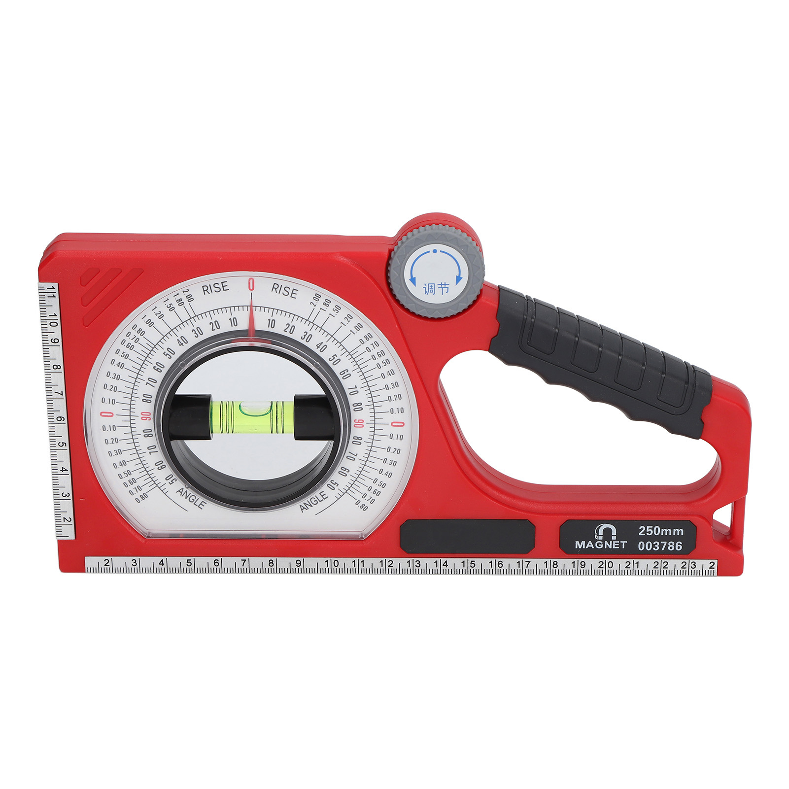 Neigungsmesser, Winkelmesser, Magnetischer Winkelmesser Aus Abs Mit Wasserwaage