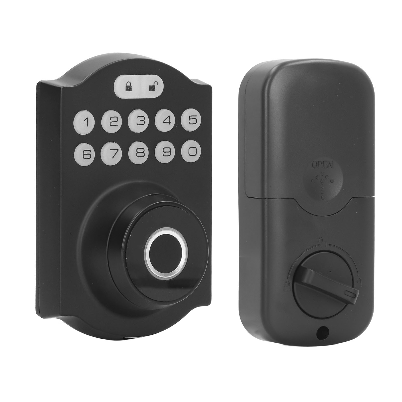 Intelligentes Fingerabdruck-türschloss, Elektronisches Schlüsselschloss, Tastaturschloss Für Mehr Sicherheit Zu Hause