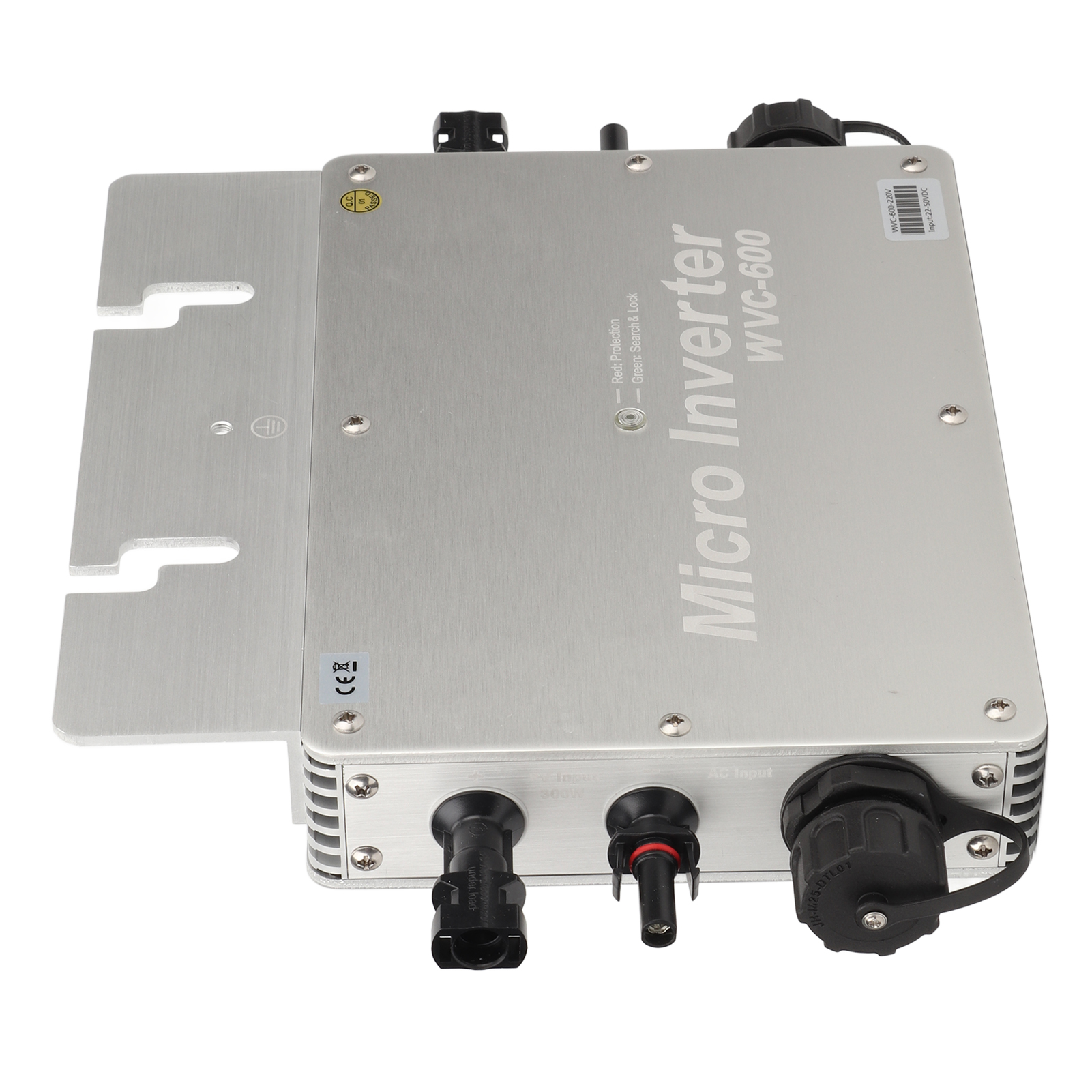 600-w-wechselrichter Mit Lcd-bildschirm, Netzgekoppelt, Ip65-schutzart, Wasserdicht, Für Den Außenbereich, Eu-stecker, 230 V Ac