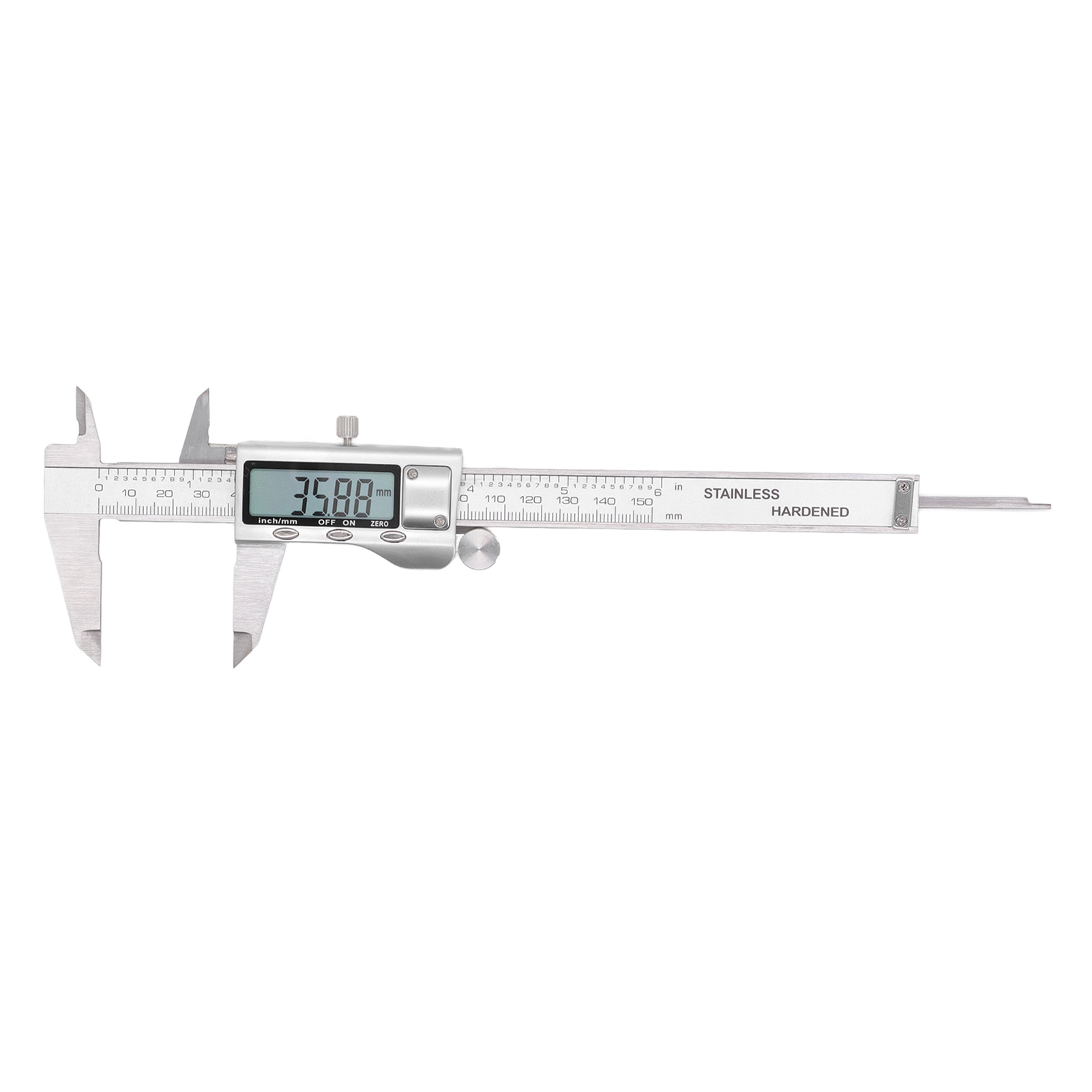Elektronischer Digitaler Messschieber Aus Edelstahl, Hochpräziser Nonius Mit Batterie, 0–150 Mm