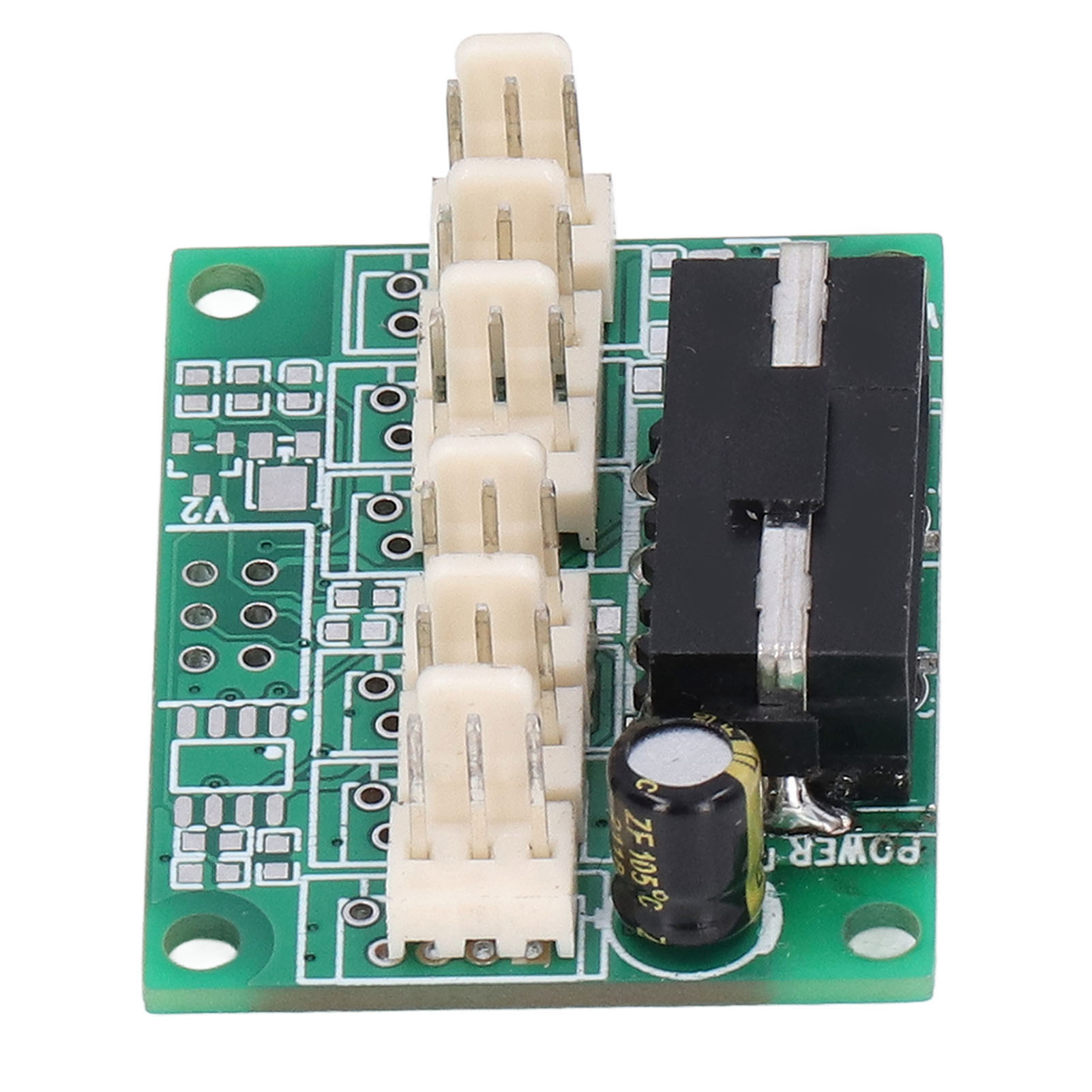 Lüftersteuerung Mit Einstellbarer Drehzahl (2 Khz–50 Khz), 3-pin 2510, 12 V, Für Computergehäuse