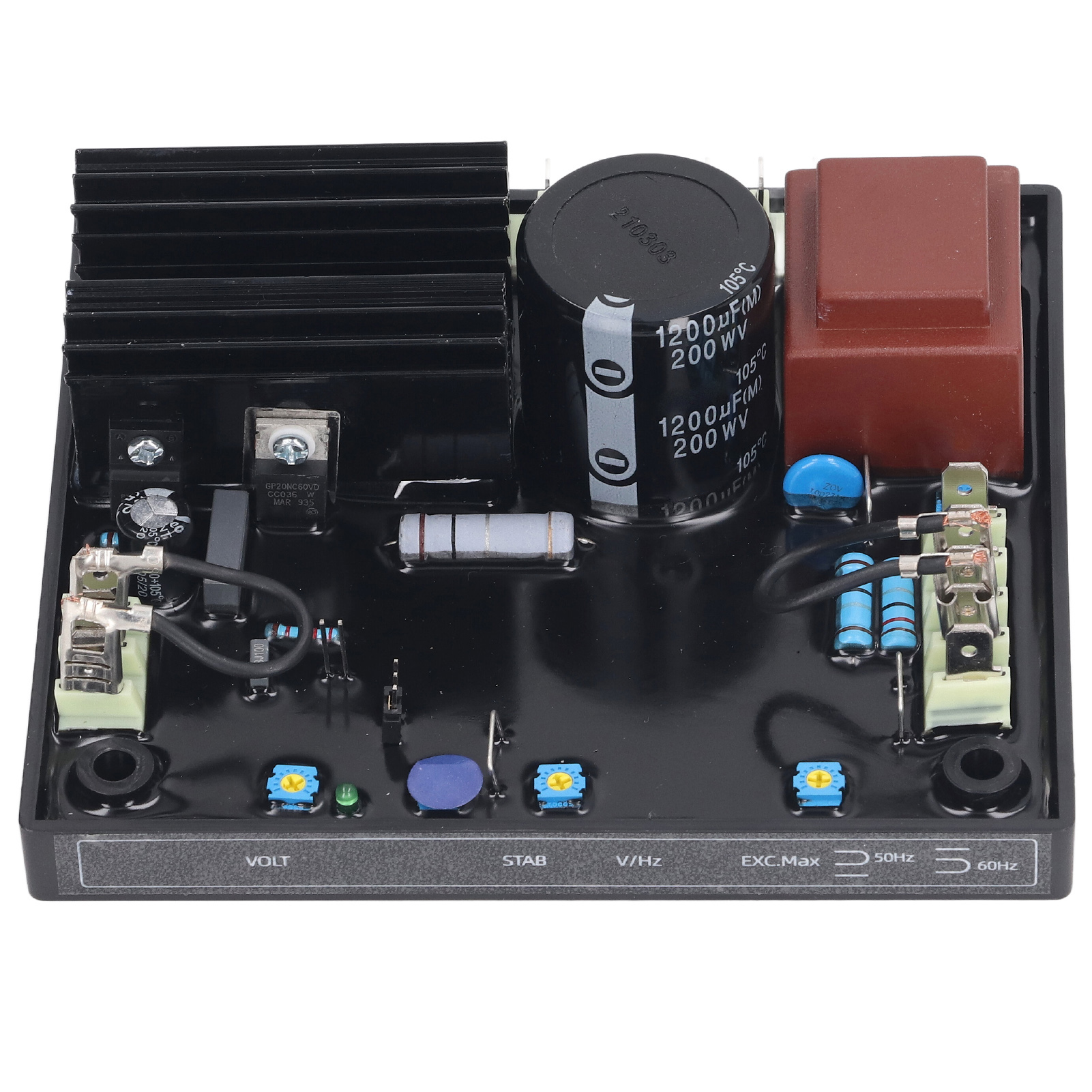 Generator-spannungsreglerplatine, Bürstenloser Automatischer Spannungsregler Für Leroy Somer 0–380 V