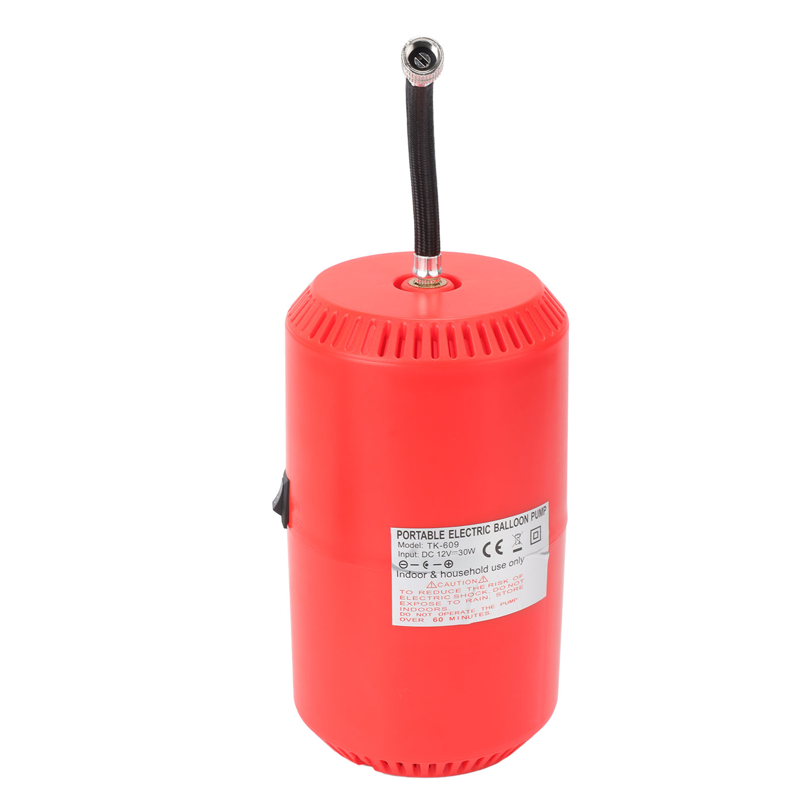 Elektrische Ballpumpe, Tragbar, Leistungsstark Und Schnell, Elektrischer Ballaufbläser Für Ballons, 100–240 V, Eu-stecker