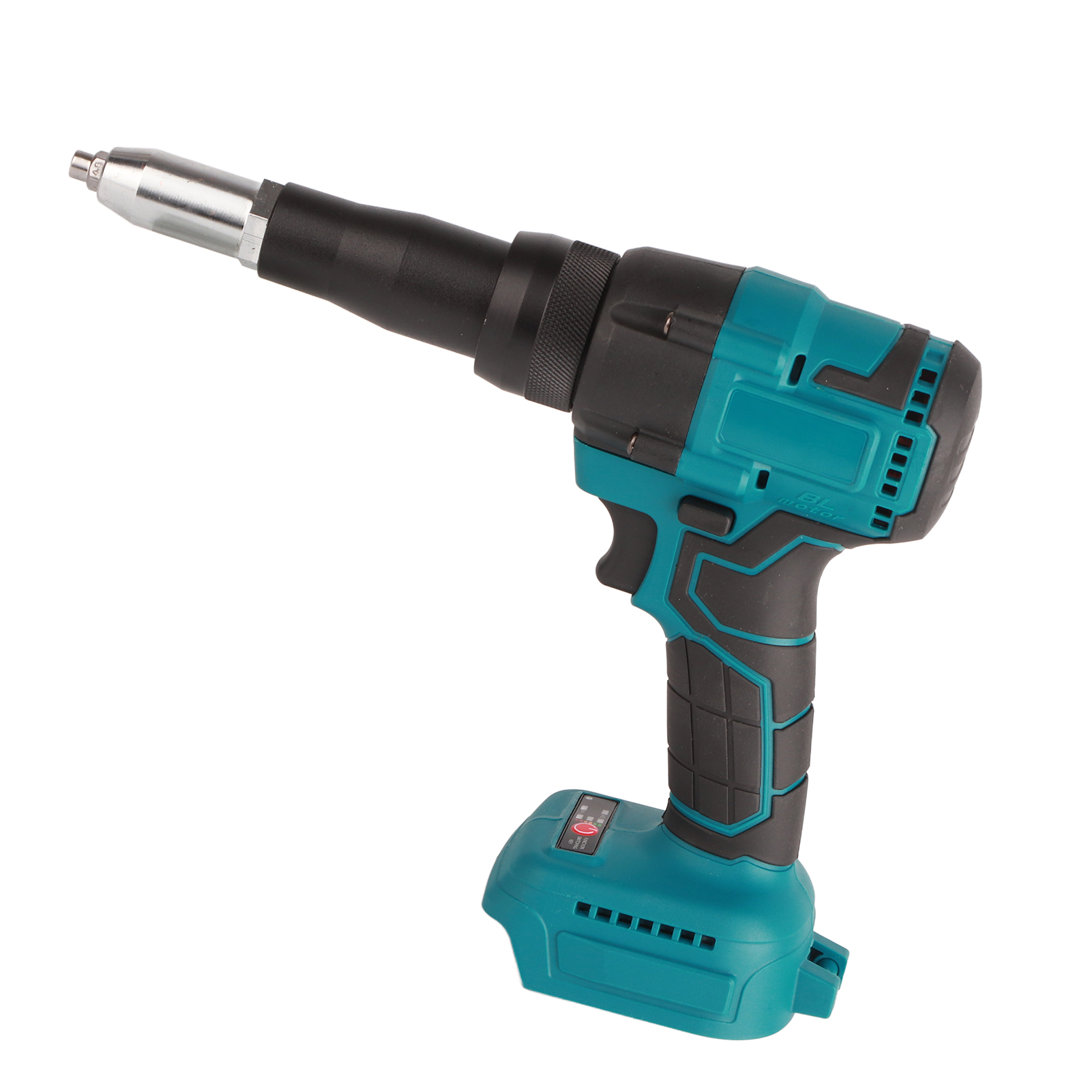 18v Akku-nietpistole Mit Led-beleuchtung, Blau, Bürstenlos, Für Bl1815 Akku, 3,2-4,8 Mm
