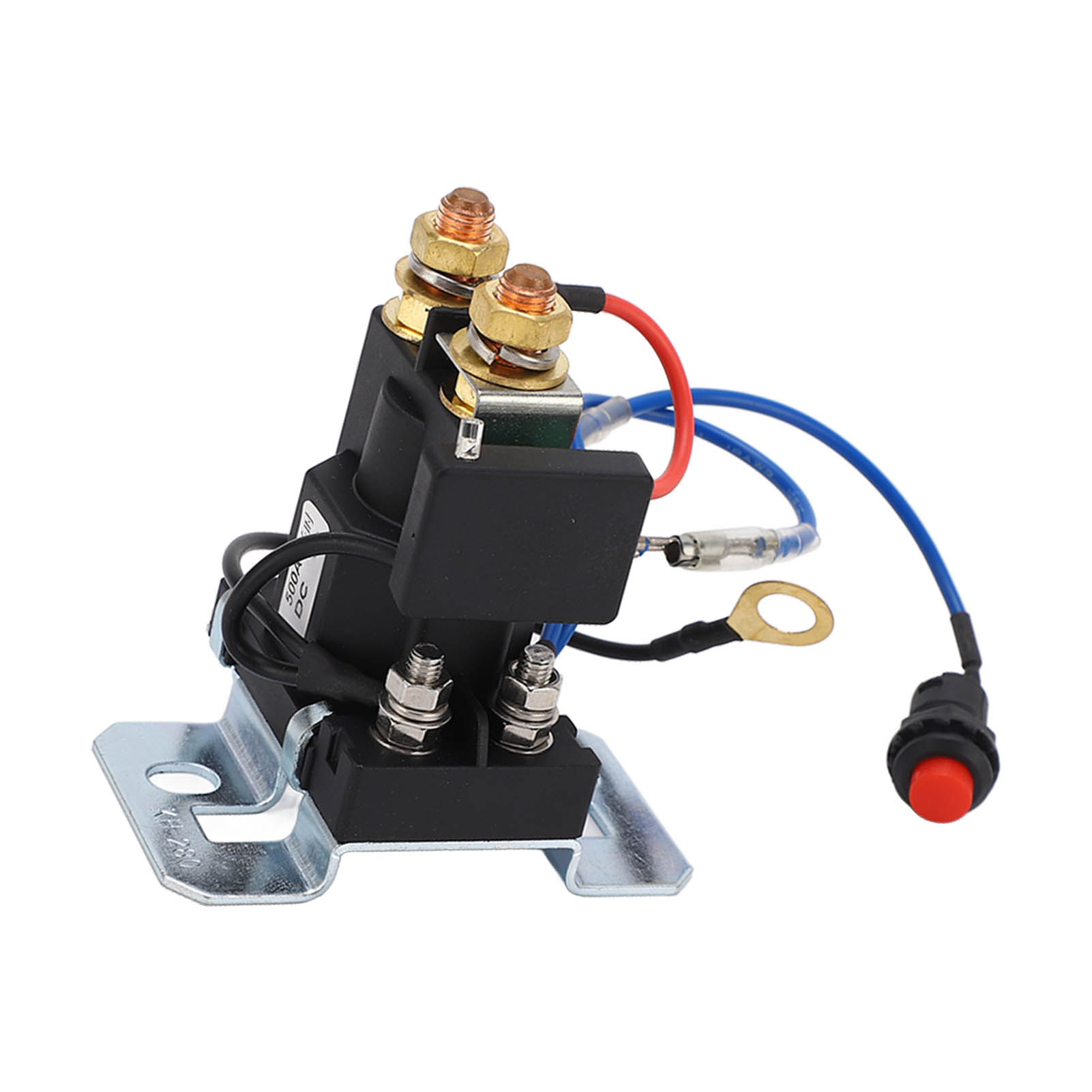 Doppelbatterierelais 500 A, Normalerweise Offen, Staubdicht, Hohe Leitfähigkeit, Doppelbatterietrennschalter, Kfz-schutz, 12 V