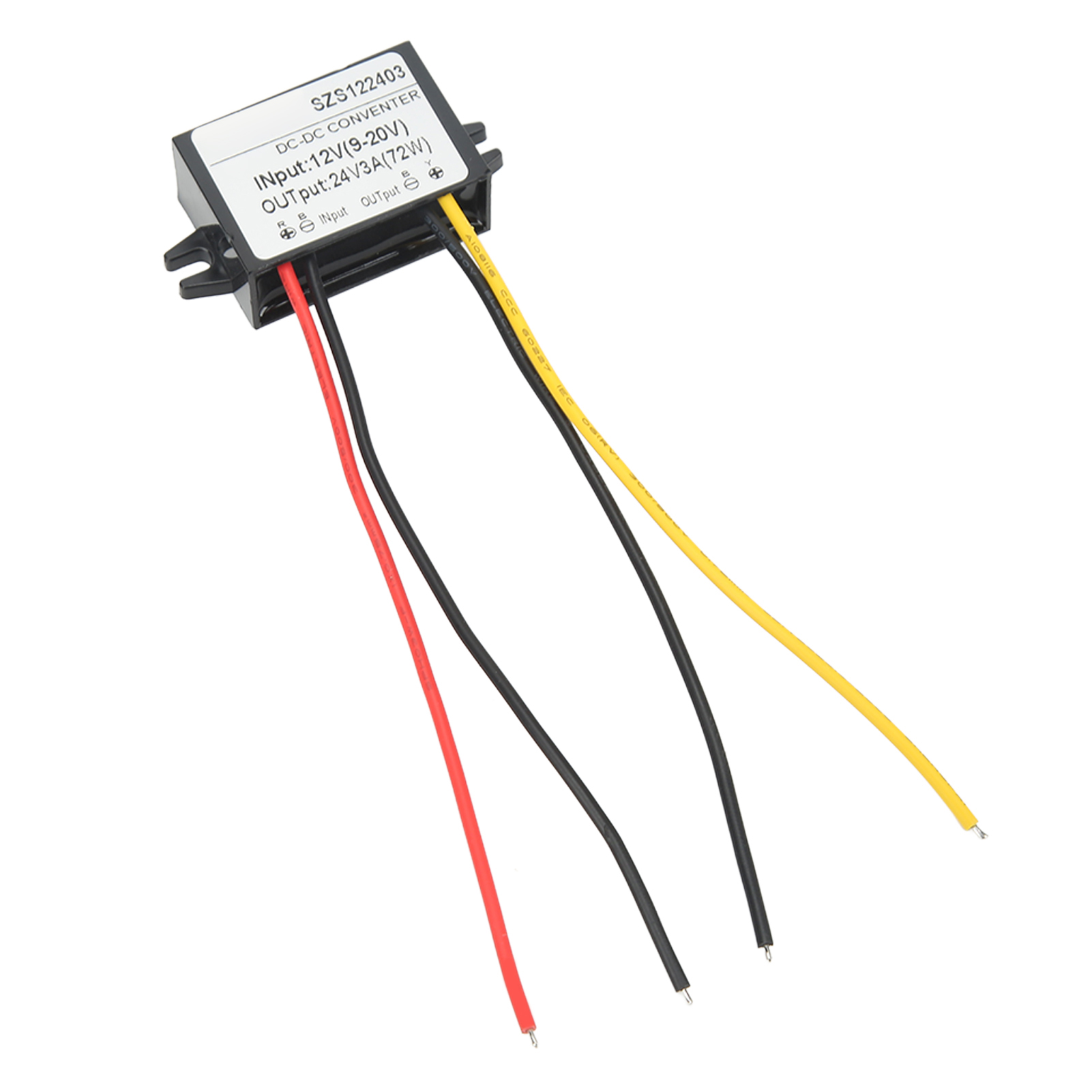 Dc/dc 12v 9–20v Auf 24v 3a Aufwärtswandler, Wasserdicht, Ultradünn, Für Elektrische Geräte