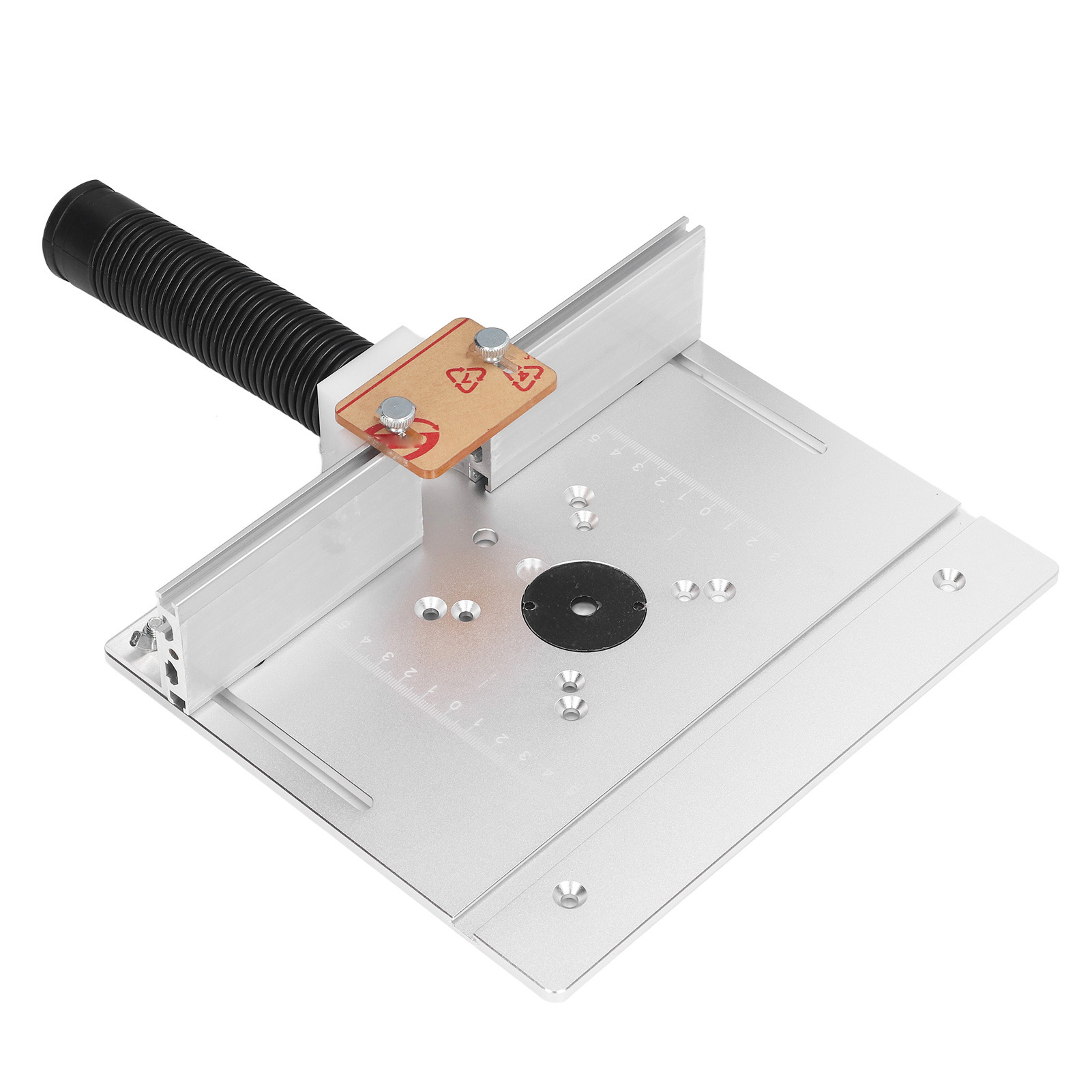 Frästisch-einsatzplatte Aus Aluminiumlegierung Mit 180°-drehung Für Die Holzbearbeitung