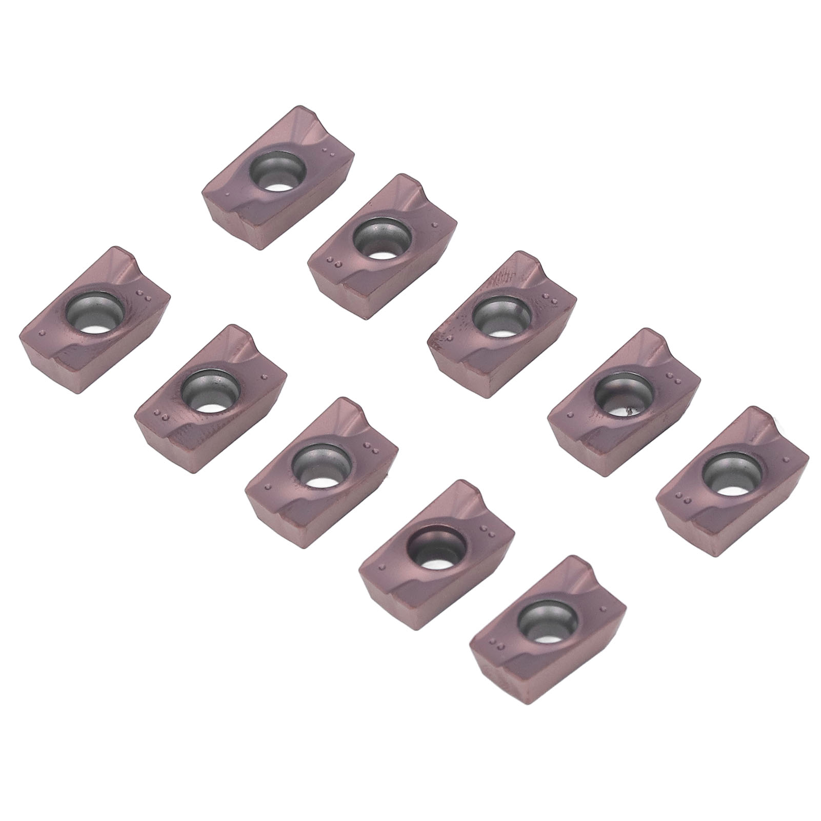 10 Stück Dreheinsätze Aus Hartmetall Für Hohe Schnittgeschwindigkeiten, Cnc-fräseinsätze Mit Mehrschichtbeschichtung (apmt1604pdermo2)