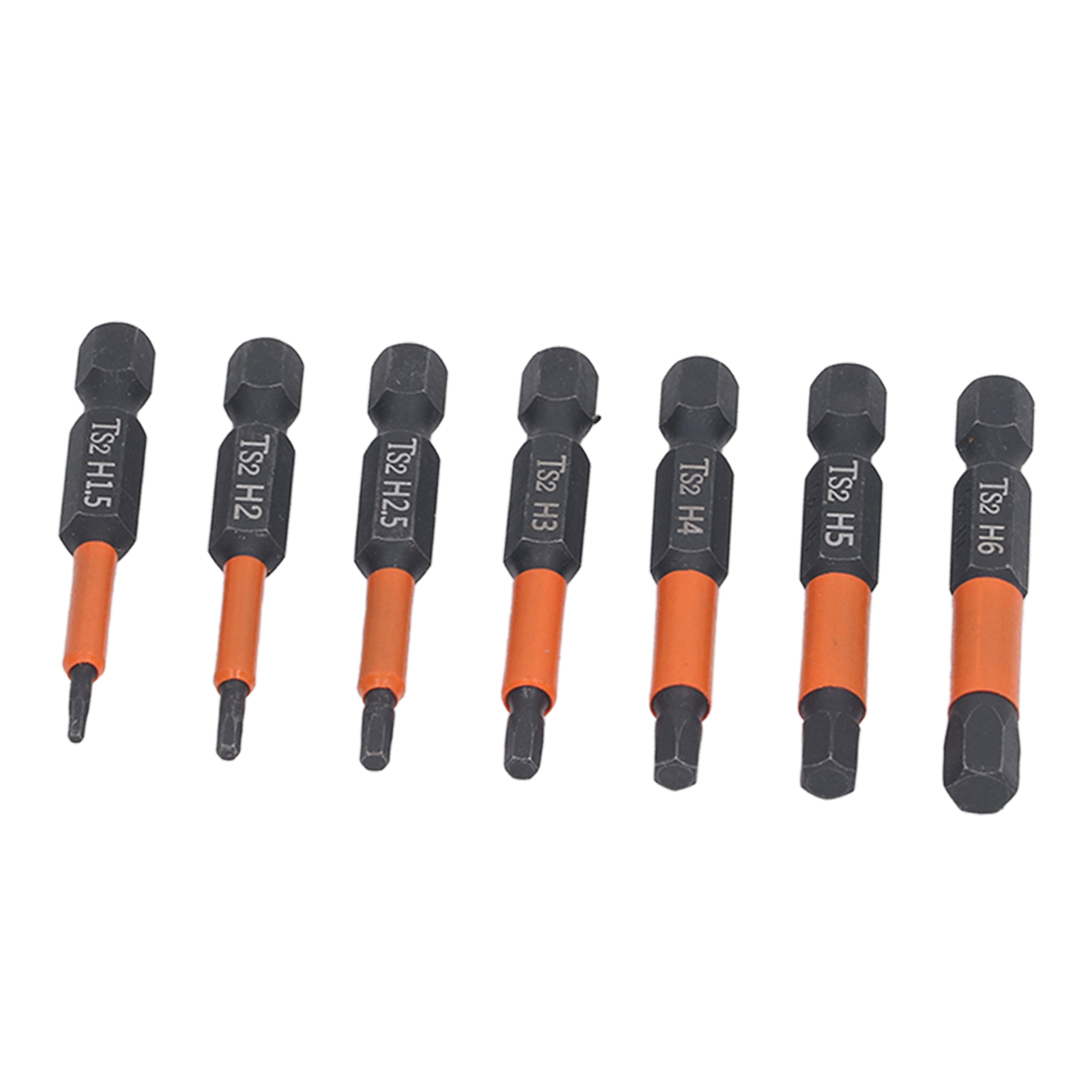 7-teiliges Set Mit Magnetischen Sechskant-schraubendrehbits Aus Stahl