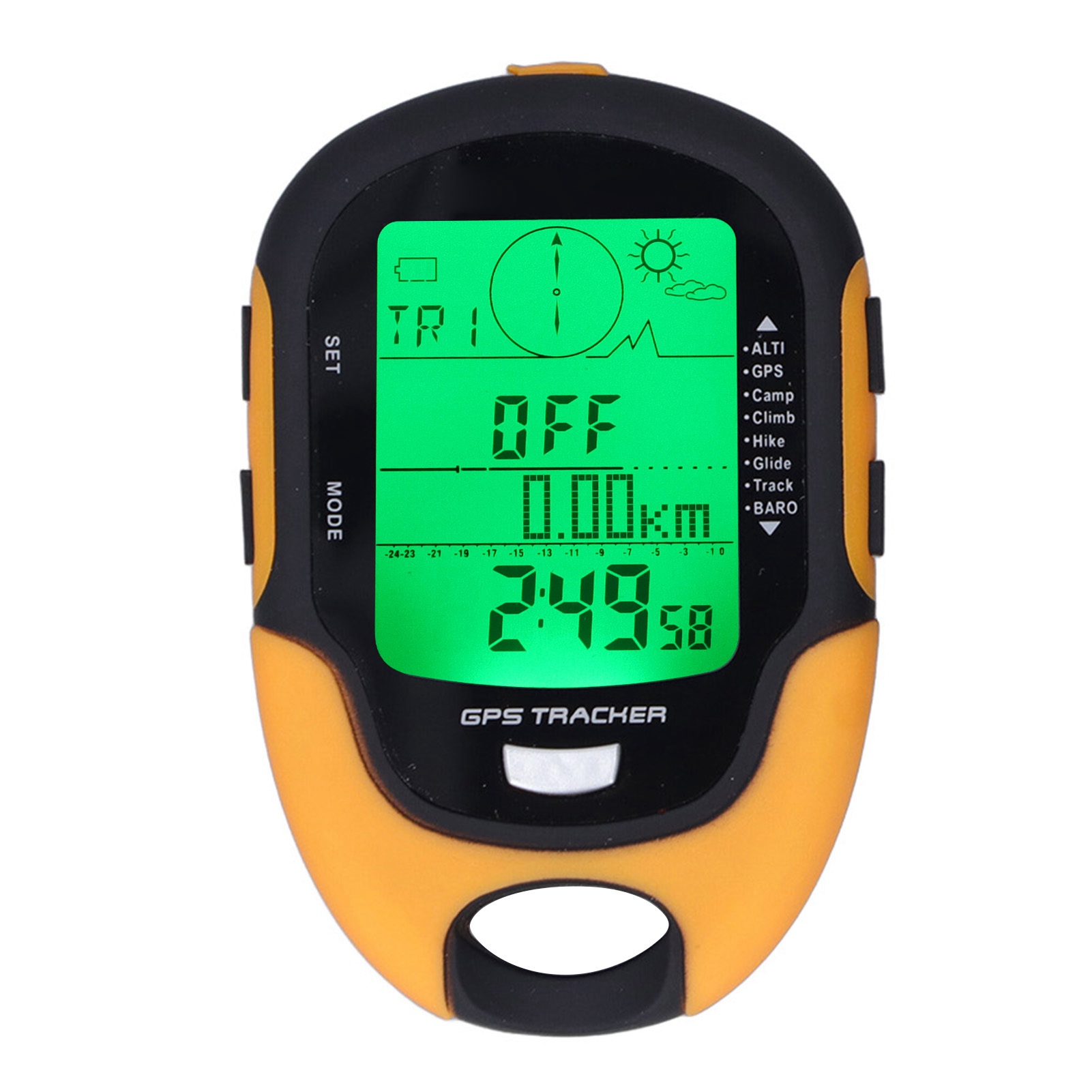 Gps-multifunktionsinstrument, Elektronischer Höhenmesser, Barometer, Thermometer, Hygrometer, Digitaler Wasserdichter Kompass