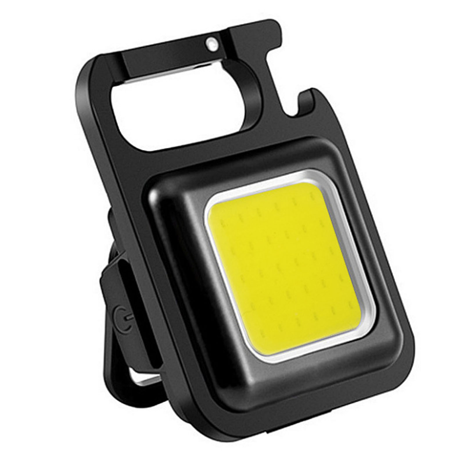 Mini-cob-arbeitsleuchte, Hohe Helligkeit, Tragbar, Starker Magnet, Usb-ladefunktion, Faltbare Led-schlüsselanhänger-taschenlampe