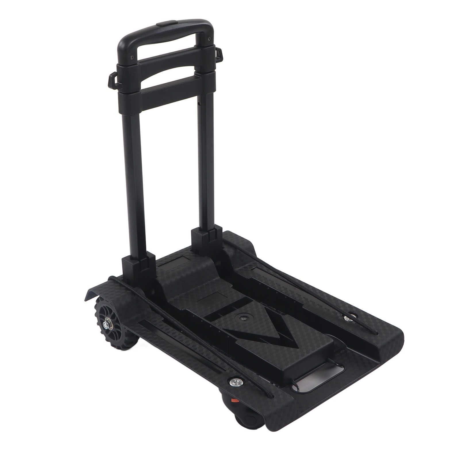 4-rädriger, Faltbarer Trolley, Tragkraft 88 Lb (40 Kg), Faltbarer Handwagen Für Gepäck Auf Reisen