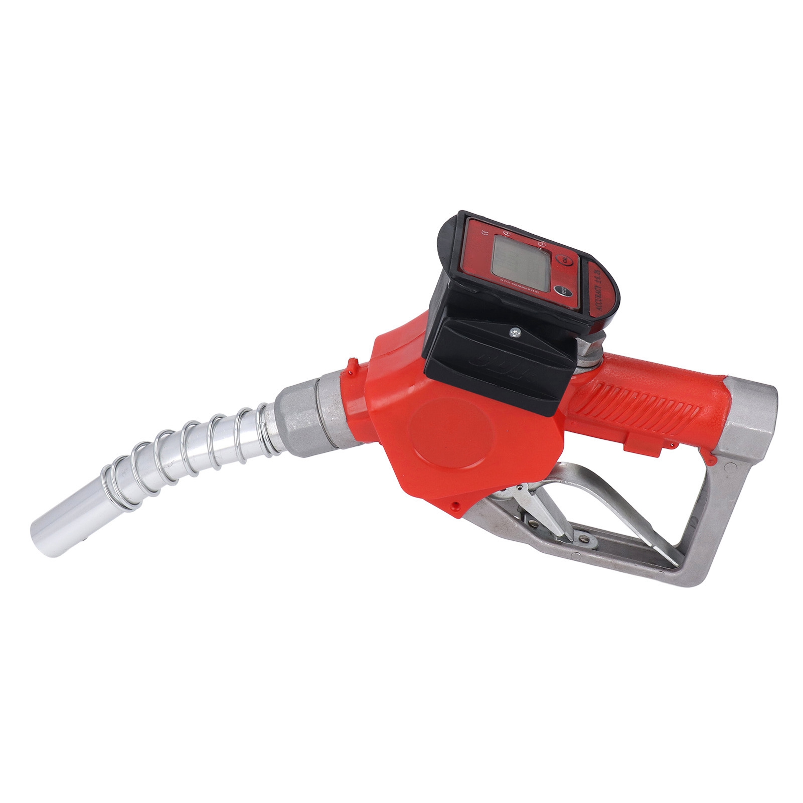 Automatischer 1-zoll-bsp-zapfhahn Aus Aluminiumlegierung Mit Digitalem Durchflussmesser Für Diesel Und Benzin