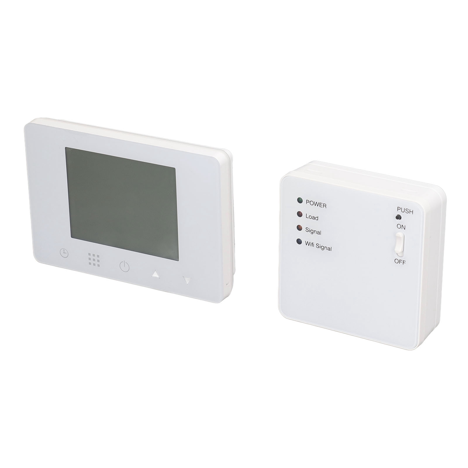 Drahtloser Innenraumthermostat Mit 8 Rf-empfängern Zur Steuerung Eines Programmierbaren Ferntemperaturreglers Für Elektrische Heizungen