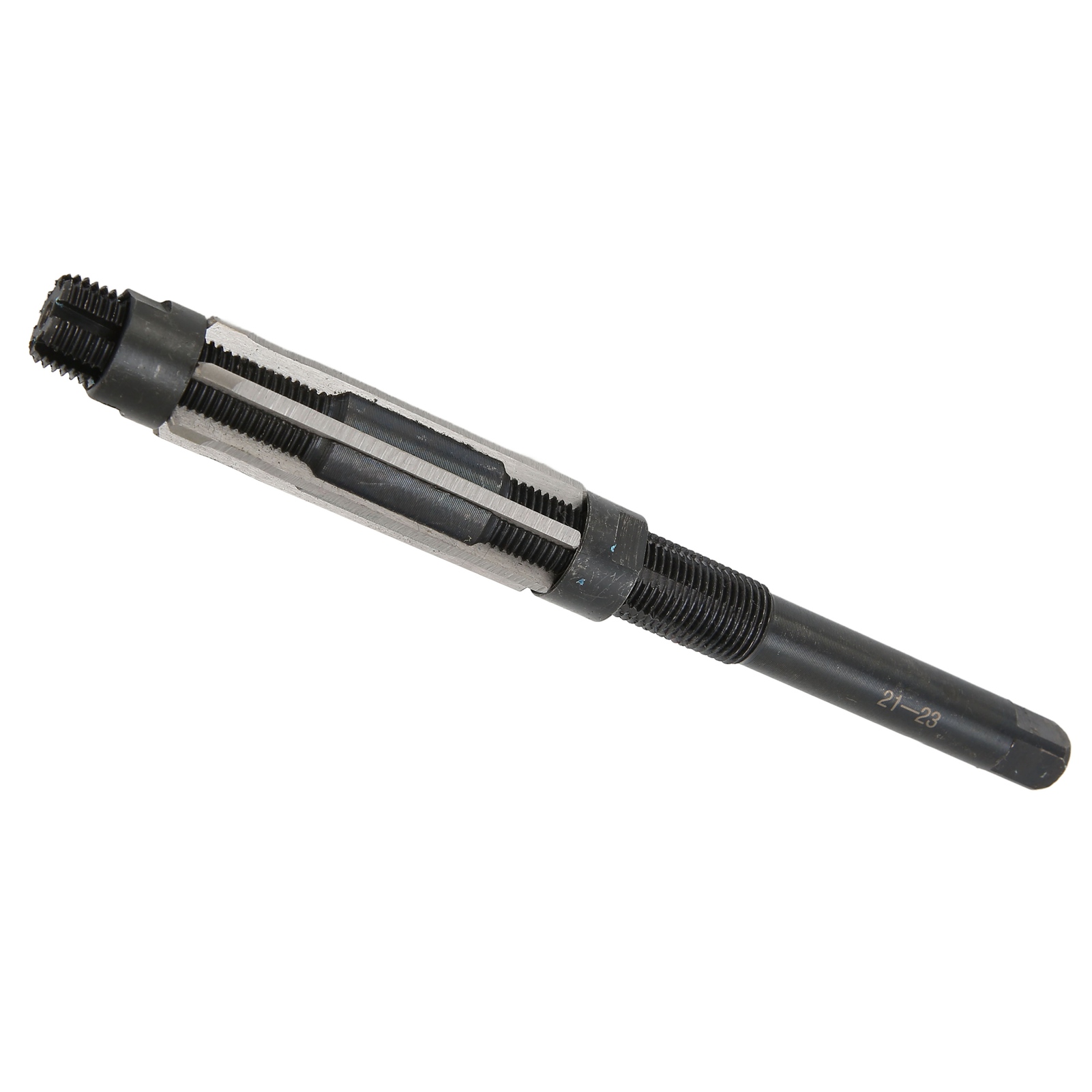 Verstellbare Reibahle Mit Handfutter, 6 Schneiden, 64 Mm Länge, 9sicr, Verstellbereich 21–23 Mm