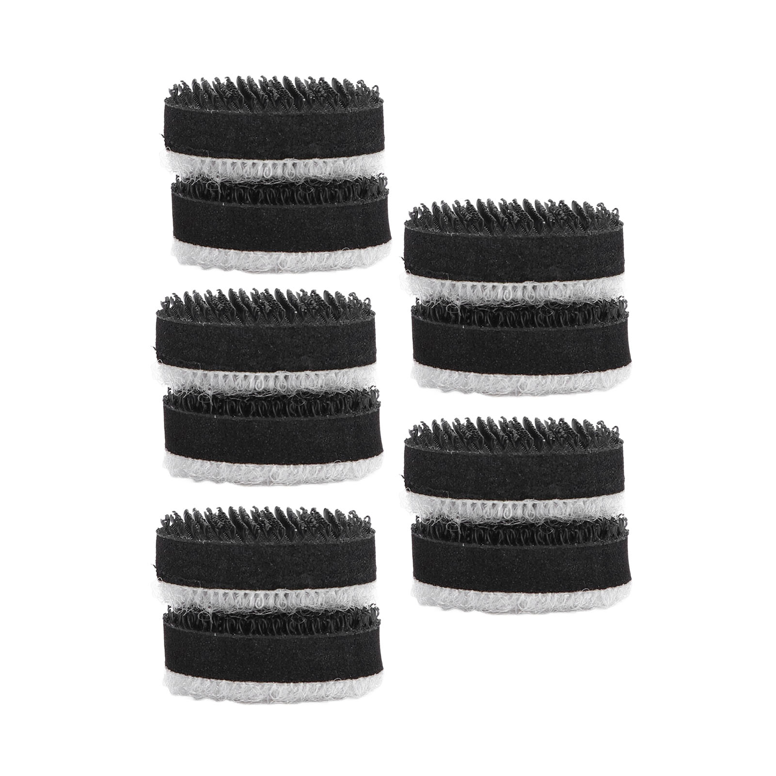 10 Stück Schwamm-polierpads 25 Mm Mit Klettverschluss Zum Schleifen, Polieren Und Entgraten