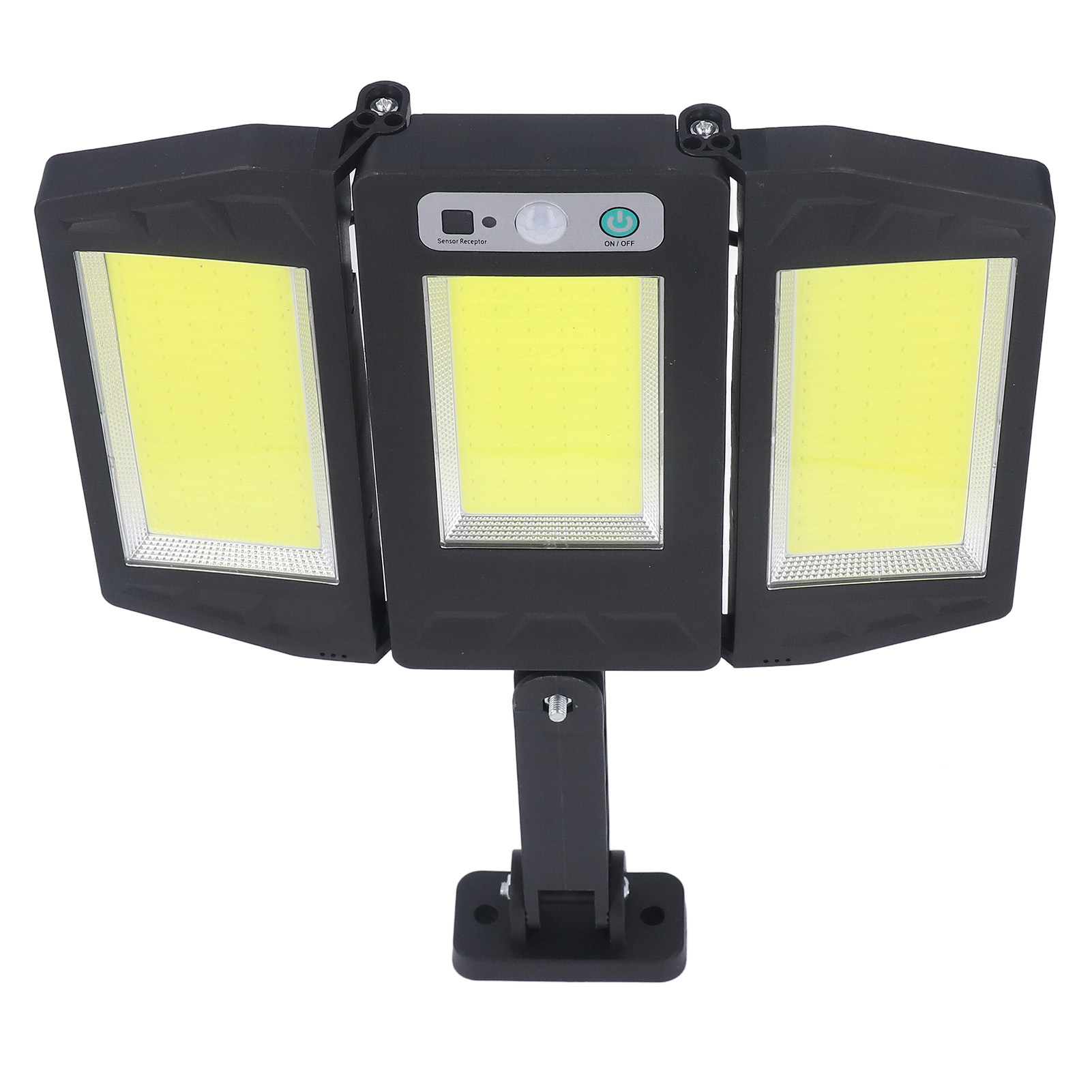 Flexible, Weiße Solar-außenstraßenleuchte, Ip64 Wasserdicht, 3-fach Faltbar, 8 W