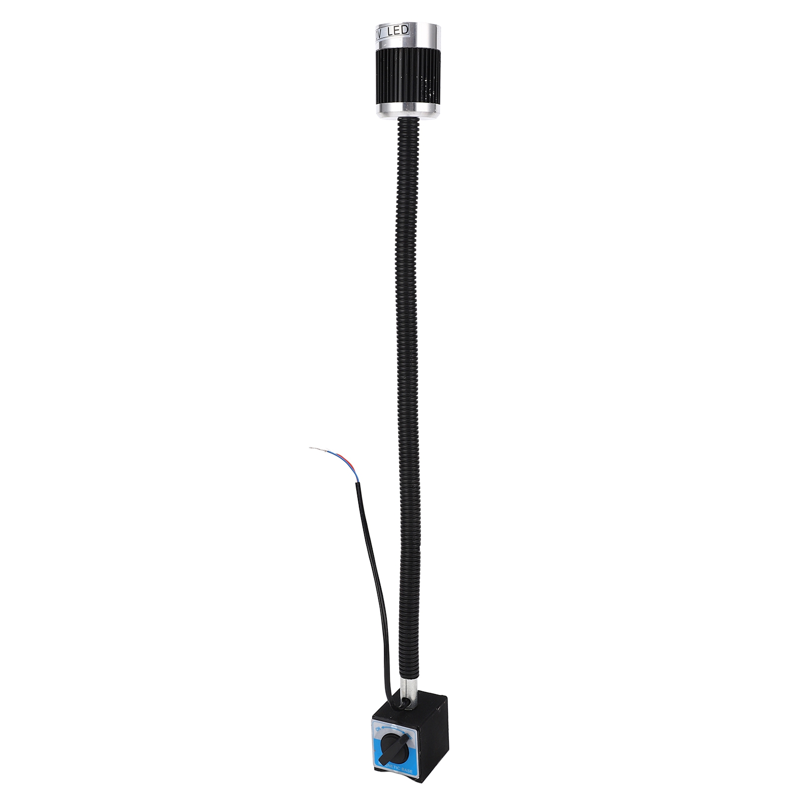 Led-werkzeugmaschinenleuchte Mit Flexiblem Schwanenhals Und Magnetfuß, Helles, Warmweißes Licht, Geeignet Für Cnc-drehmaschinen, 220 V Ac, 5 W