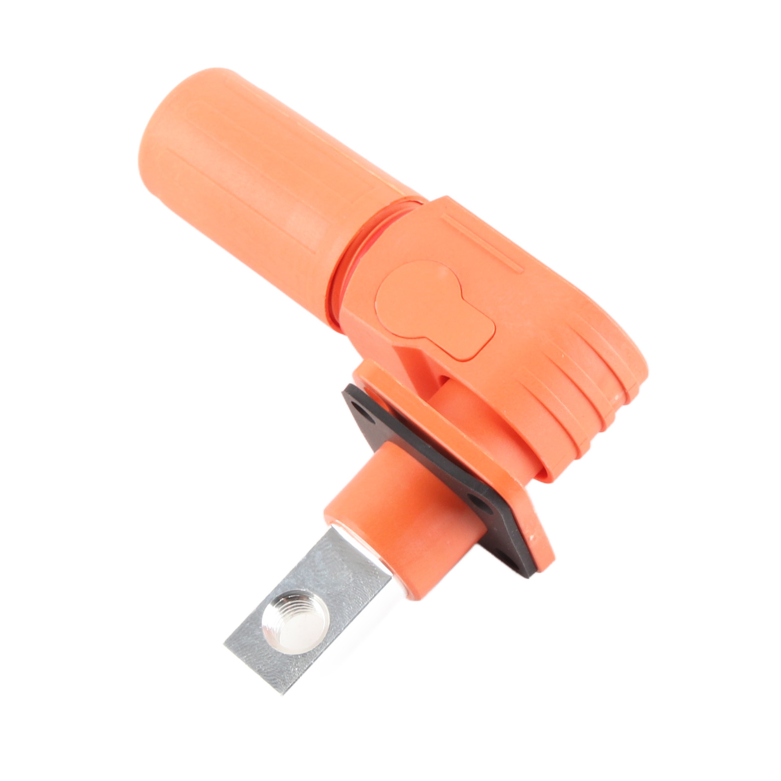 2 Stück Energiespeicherstecker M8 200a 1-adrig, Steckerzubehör Für Fahrzeuge, Orange