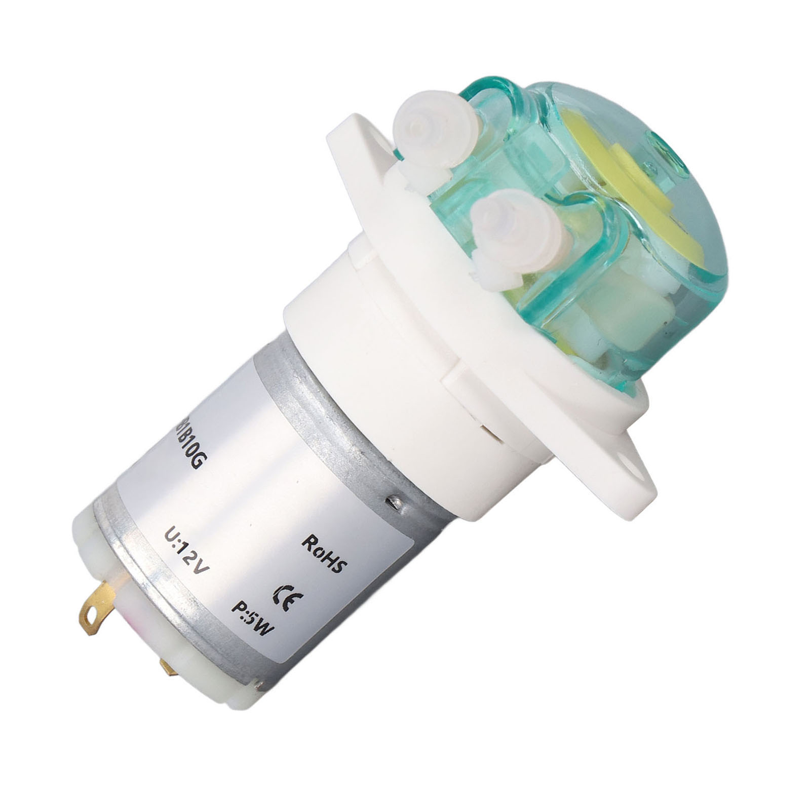 5-w-schlauchpumpe Mit Geringem Durchfluss, Getriebeantrieb, Flüssigkeitsförderpumpe Für Labor-hydroponik, 122 Ml/min, 12 V