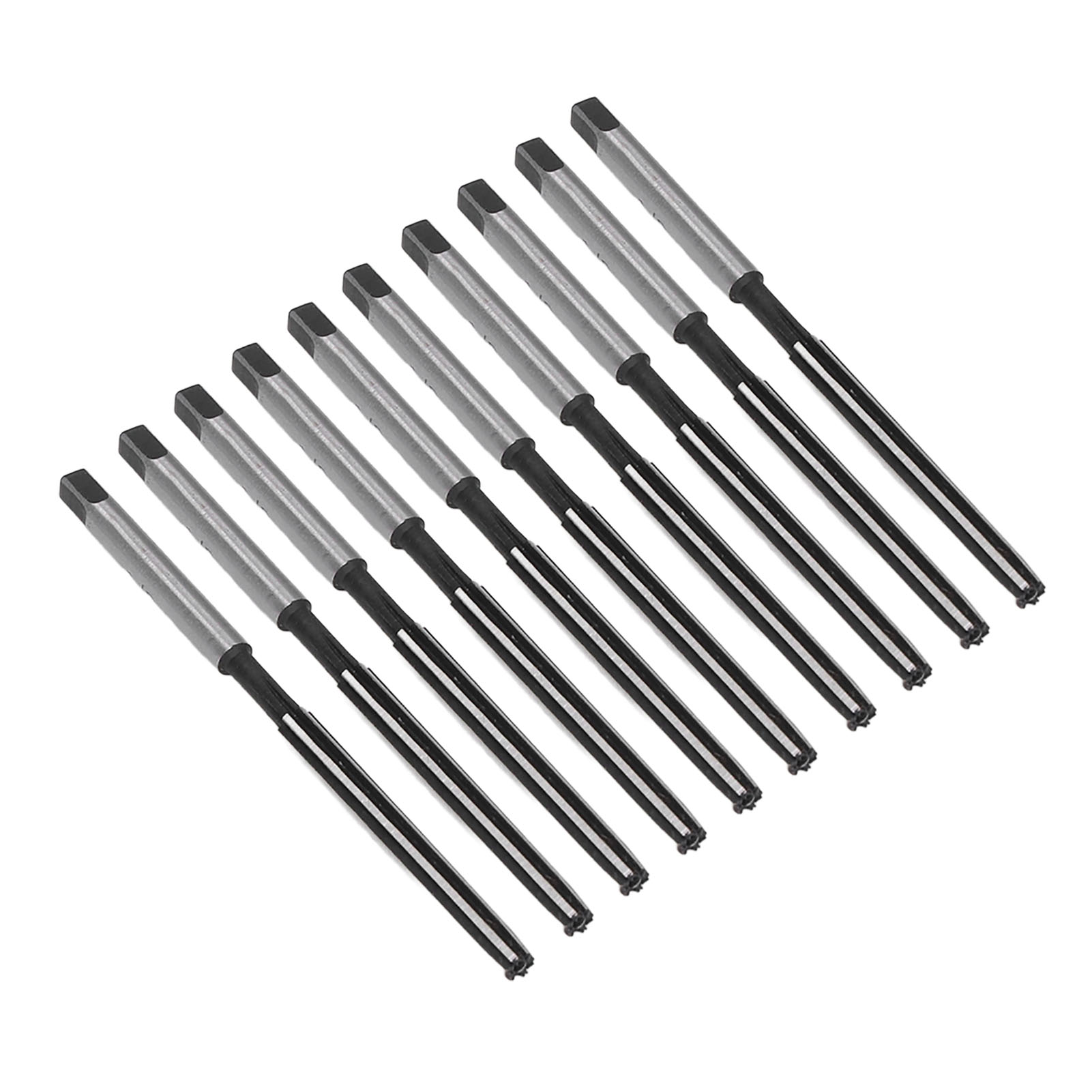 10 Stück Us-standard-handreibahlen 9sicr Handfräser-werkzeug Für Präzises Reiben 1/8 Zoll