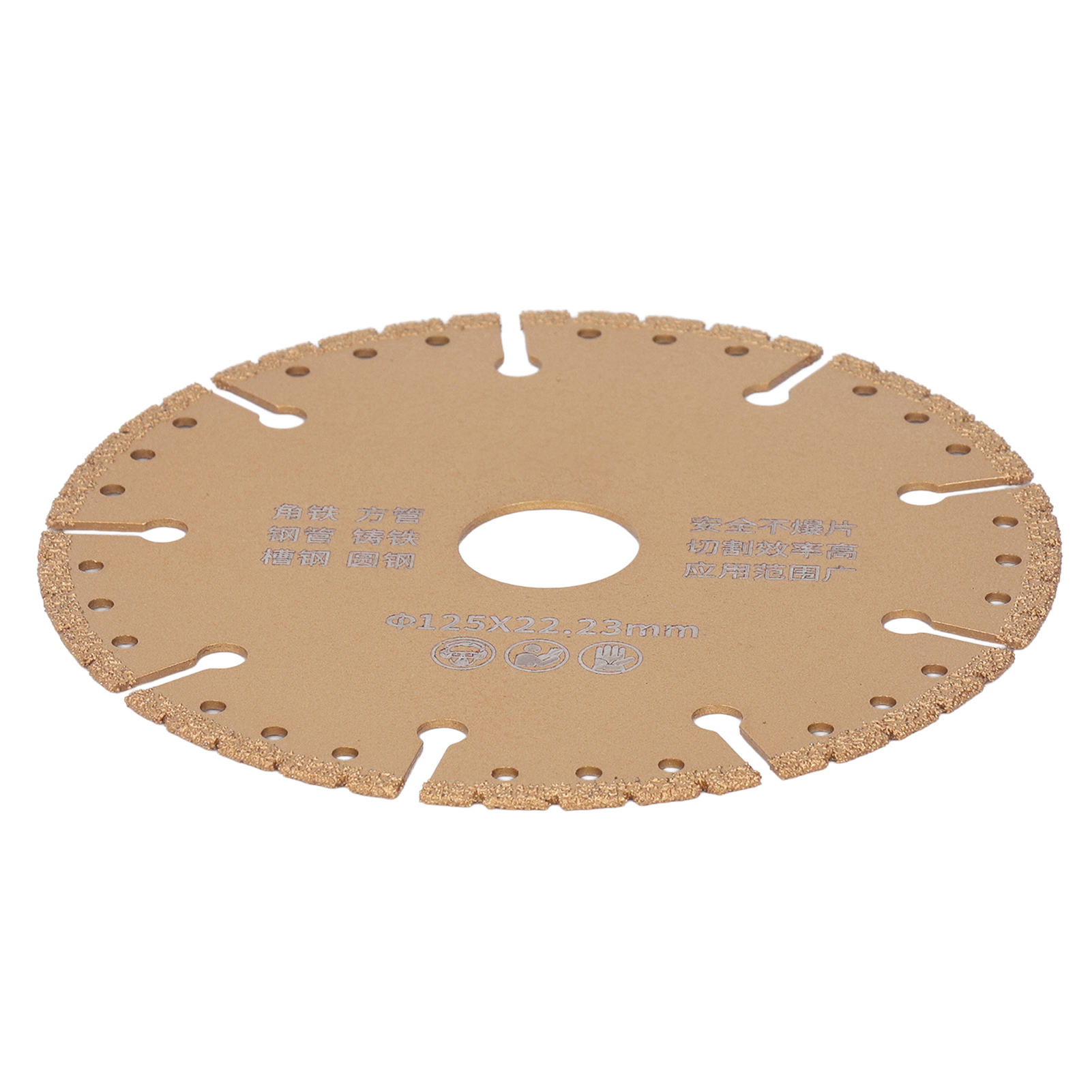 Multifunktions-trennscheibe Zum Hartlöten Von Stahl Und Metall, 125 X 22,23 Mm