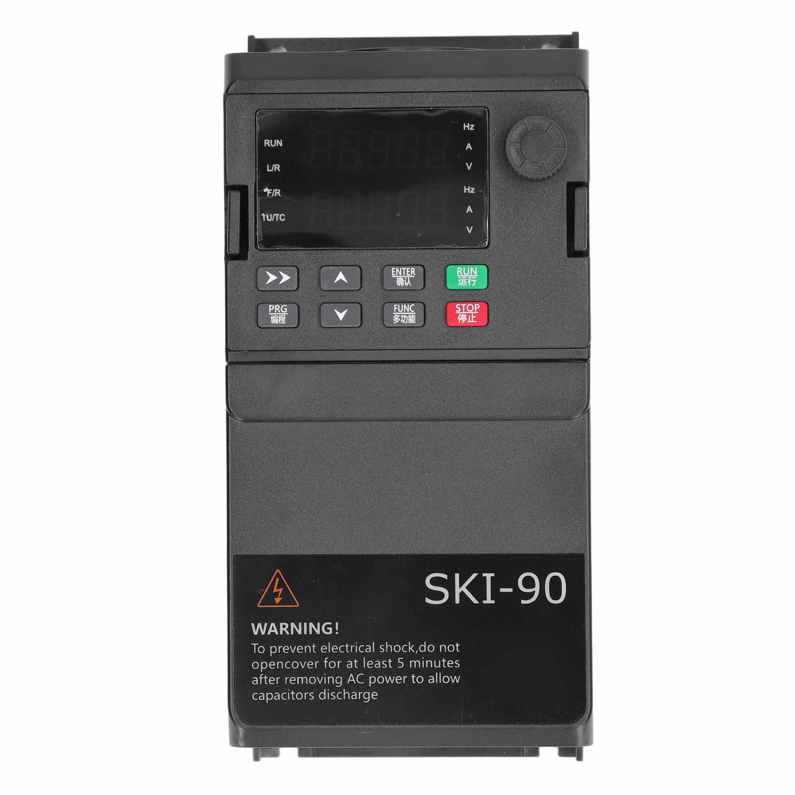 Frequenzumrichter 2,2 Kw, 1-phasig, Eingang 220 V Ac, 3-phasig, Ausgang 0–220 V Ac, Rs485-schnittstelle