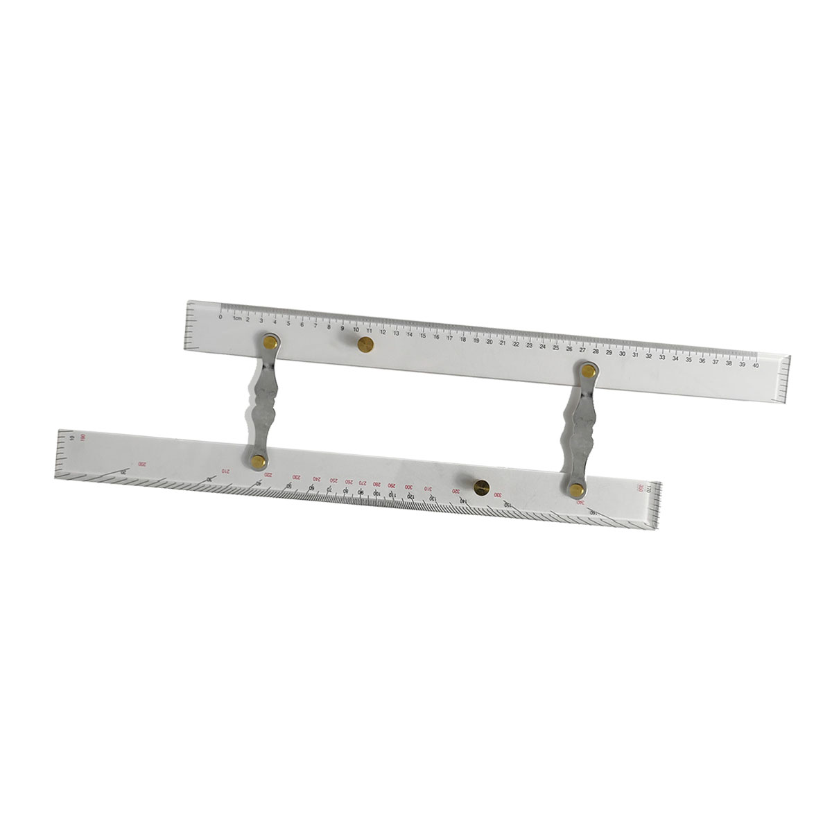 Parallellineal Für Die Schifffahrt, Klare Skala, Hohe Genauigkeit, Transparent, 450 Mm / 17,71 Zoll
