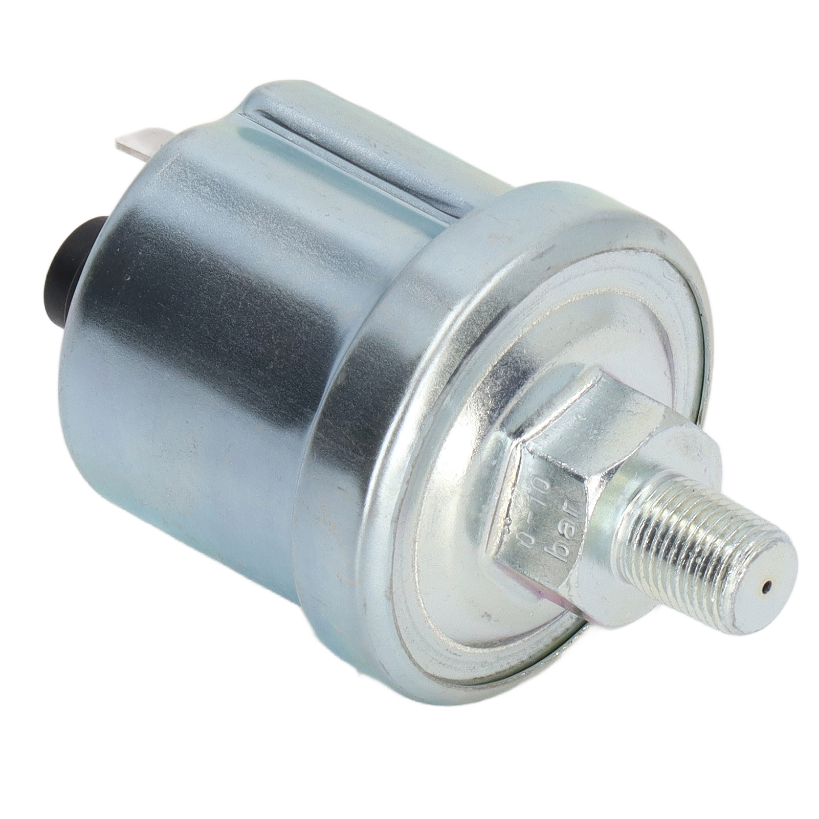Öldrucksensor Aus Aluminiumlegierung, Stabiler Generator-öldrucksensor Für Vdo 1/8 Npt 0–10 Bar, Glänzende Oberfläche, Doppelkopf