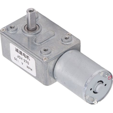 12-v-gleichstrom-getriebemotor, 12 Mm Einwellen-selbsthemmungs-reversier-schneckengetriebe-drehzahlreduzierungsmotor, 4–25 Kg·cm, 8 U/min