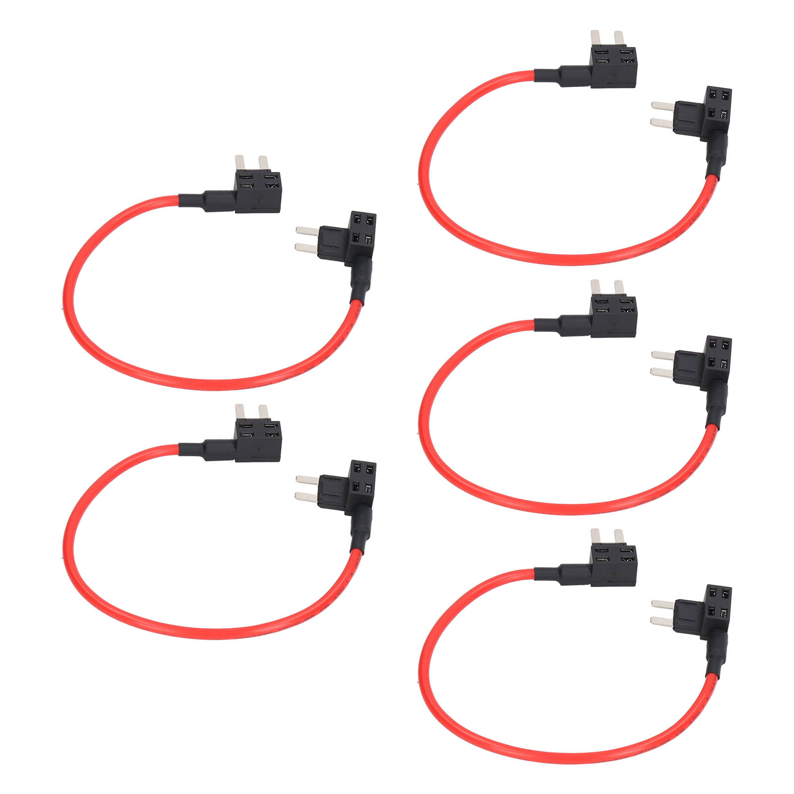 Doppelseitiger Kfz-sicherungsadapter-satz, Stabil Und Einfach Zu Installieren, Flachsicherungsadapter-kit 14awg