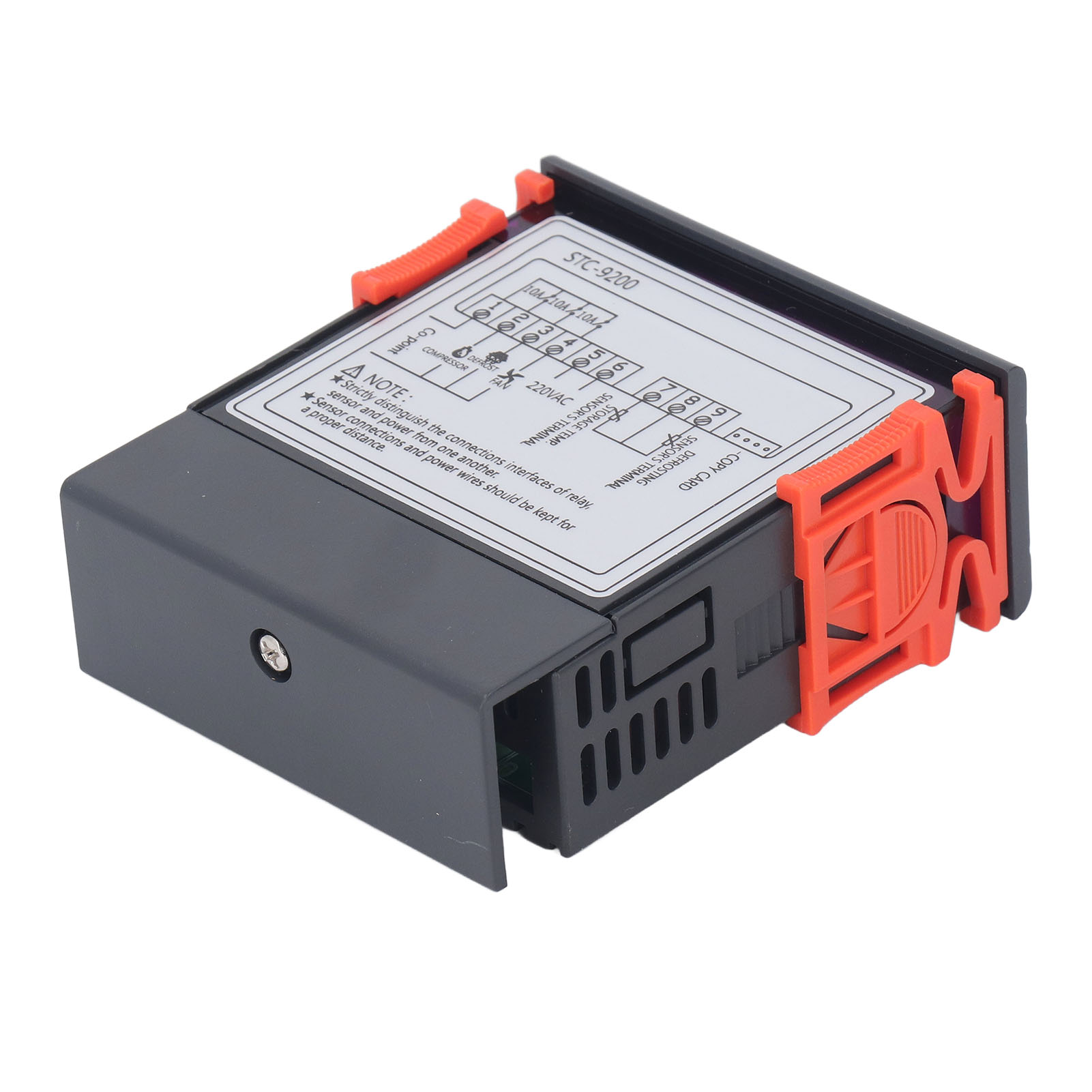 Intelligenter Temperaturregler Für Kühlung, Abtaufunktion, Alarmfunktion, Digitalthermostat -50 °c Bis 50 °c, 220 V Ac